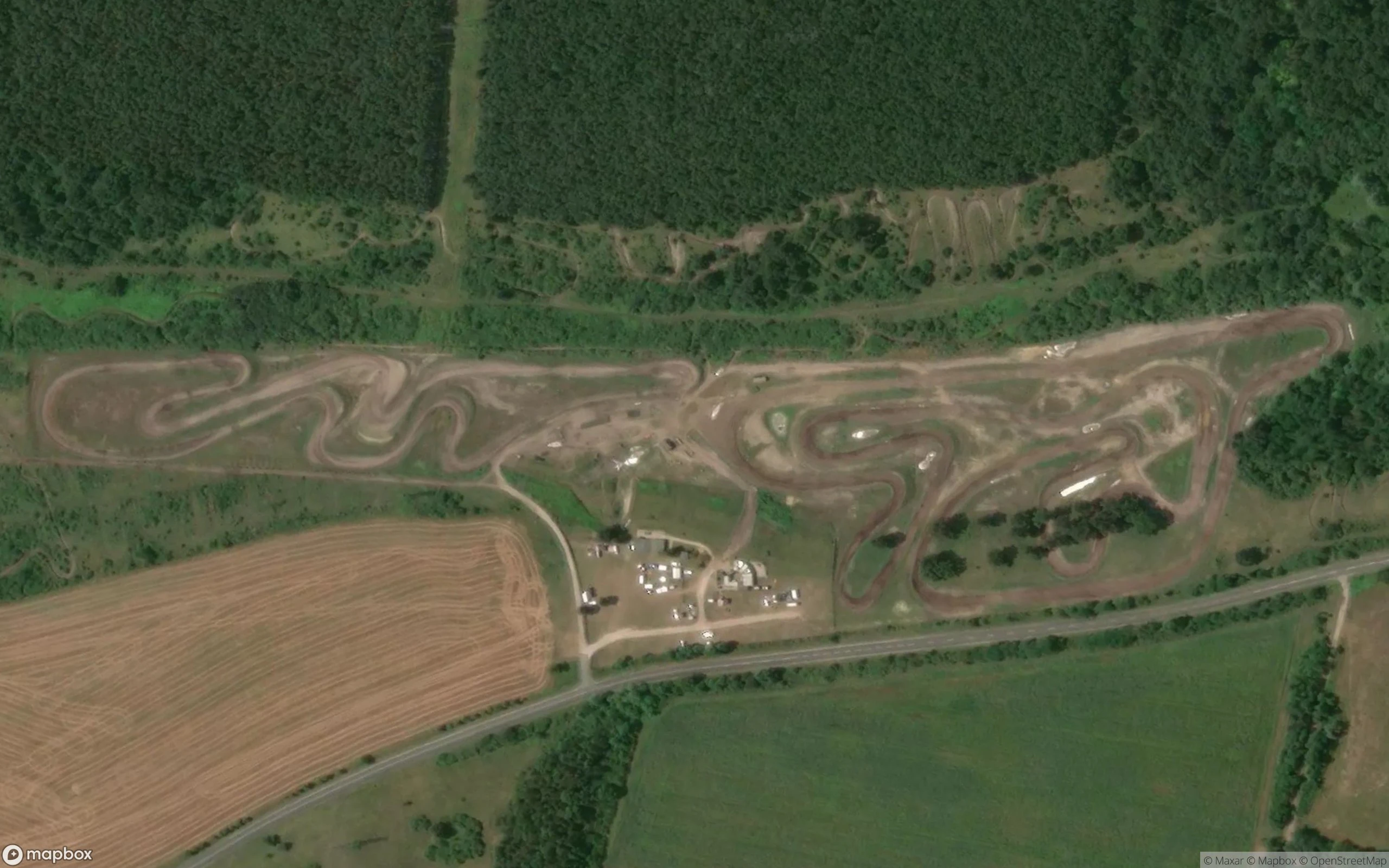 Cross Country Valley Tapolca Motocross Strecke