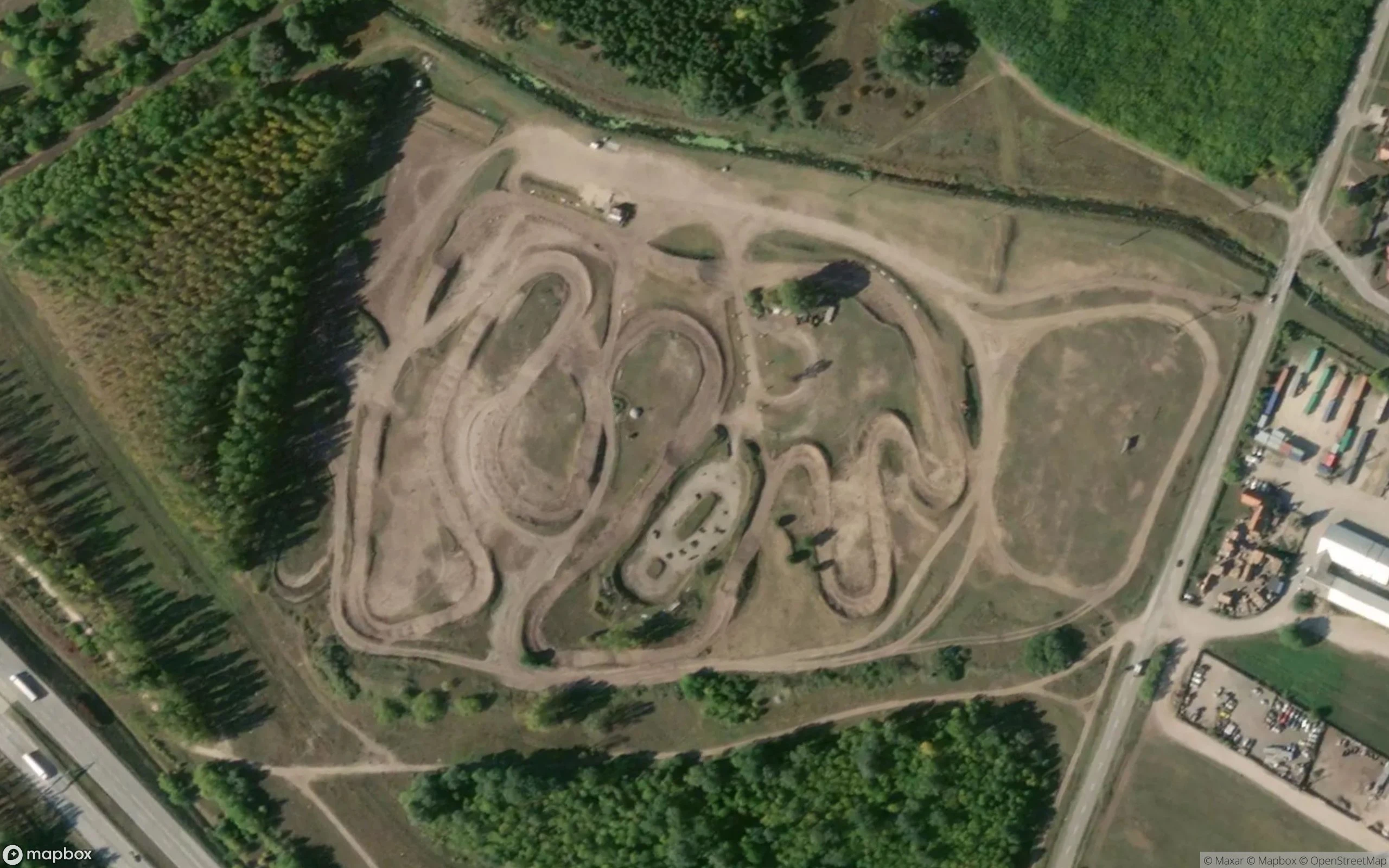 Gyál Motocross Track Motocross Strecke