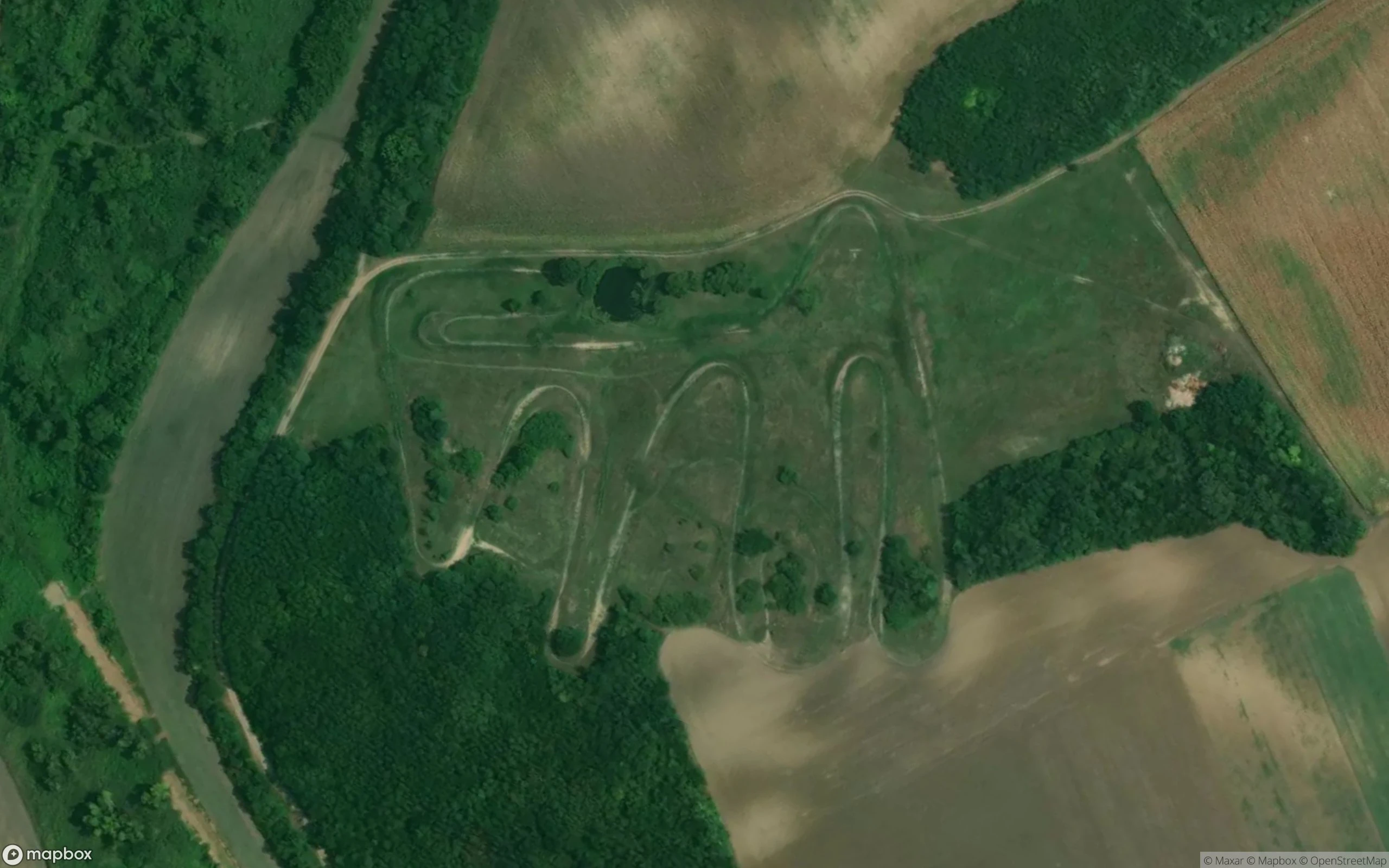 Kóka Motocross pálya Motocross Strecke