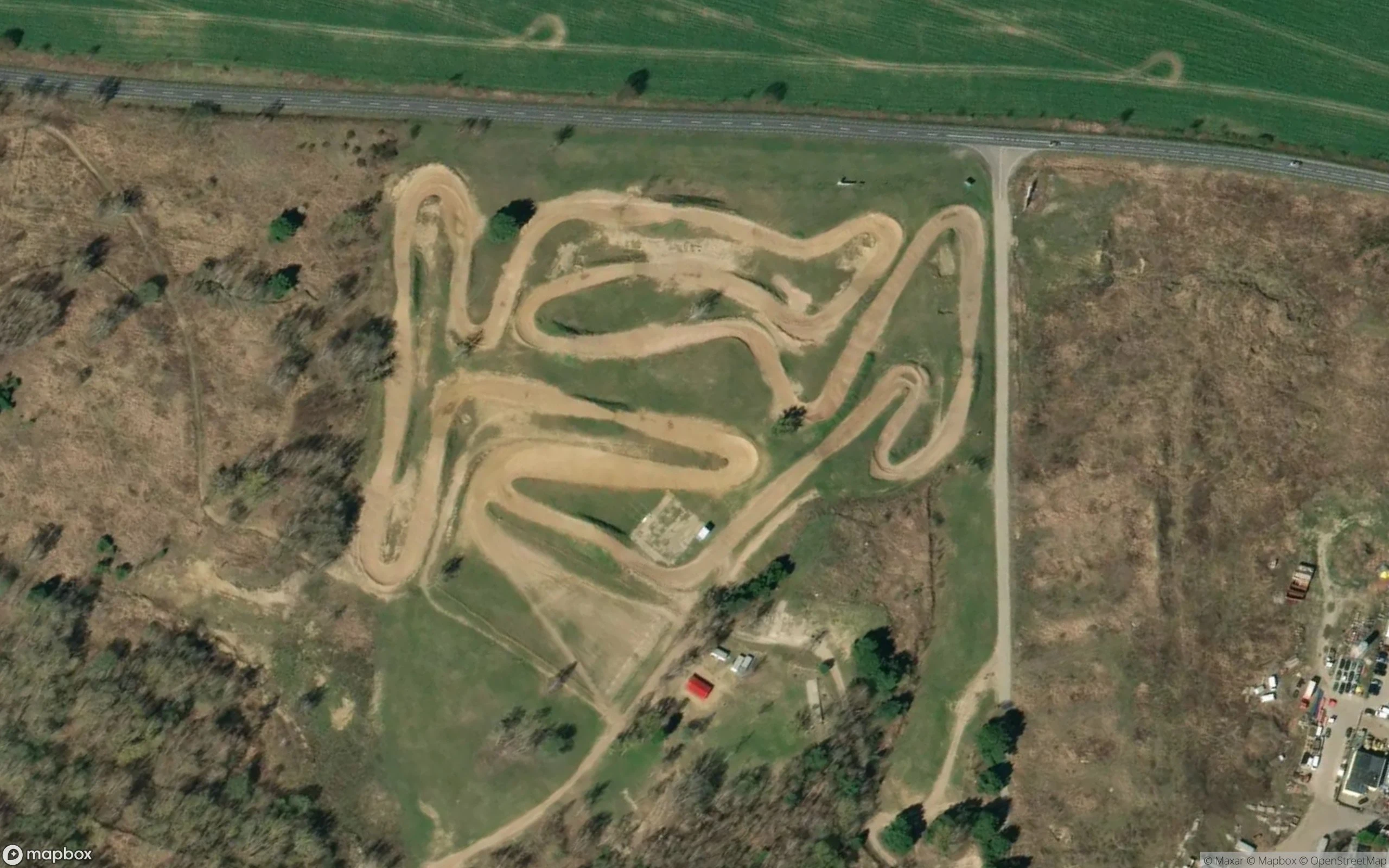 Chojna Motocross Strecke