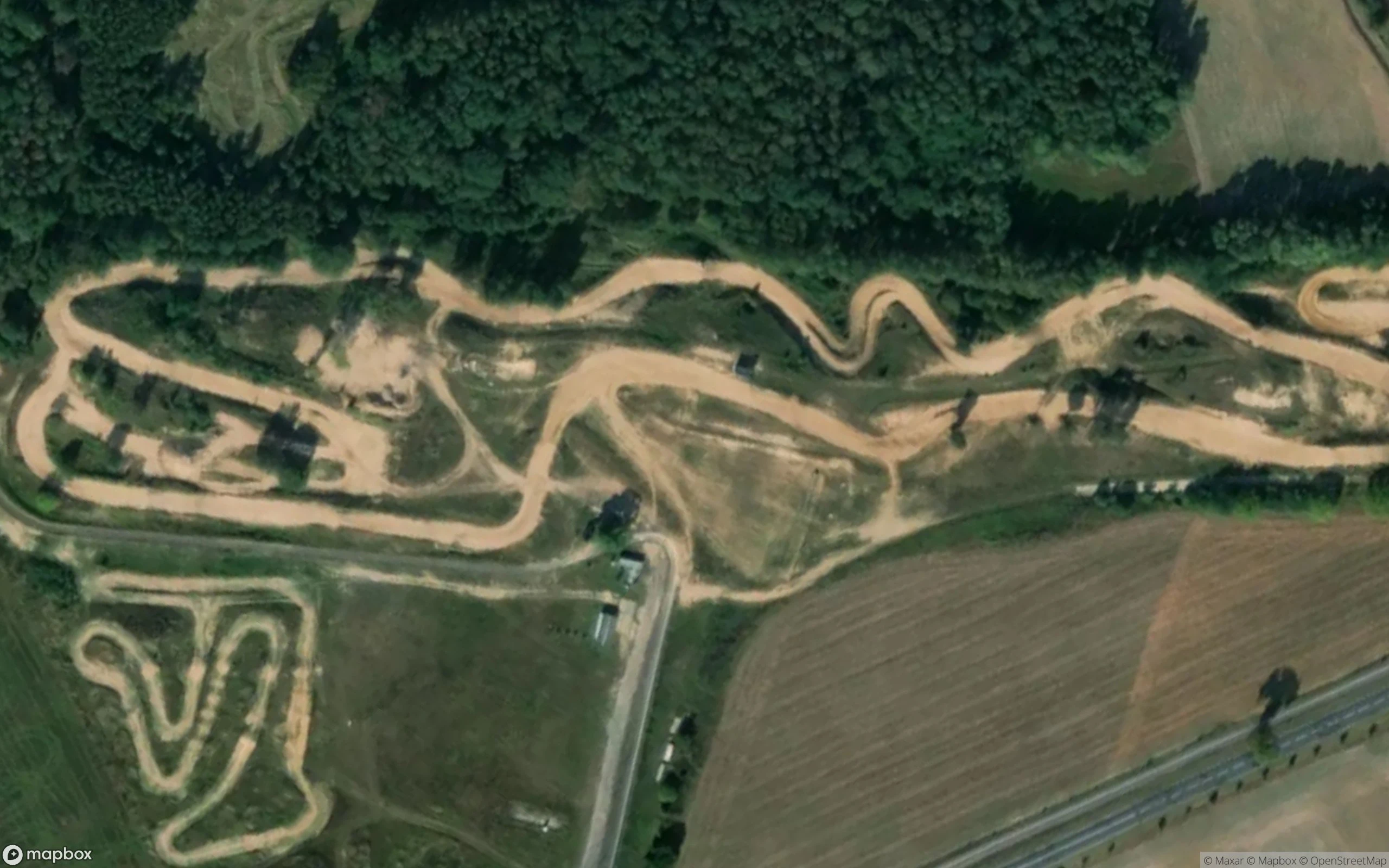 Rosówek Motocross Strecke