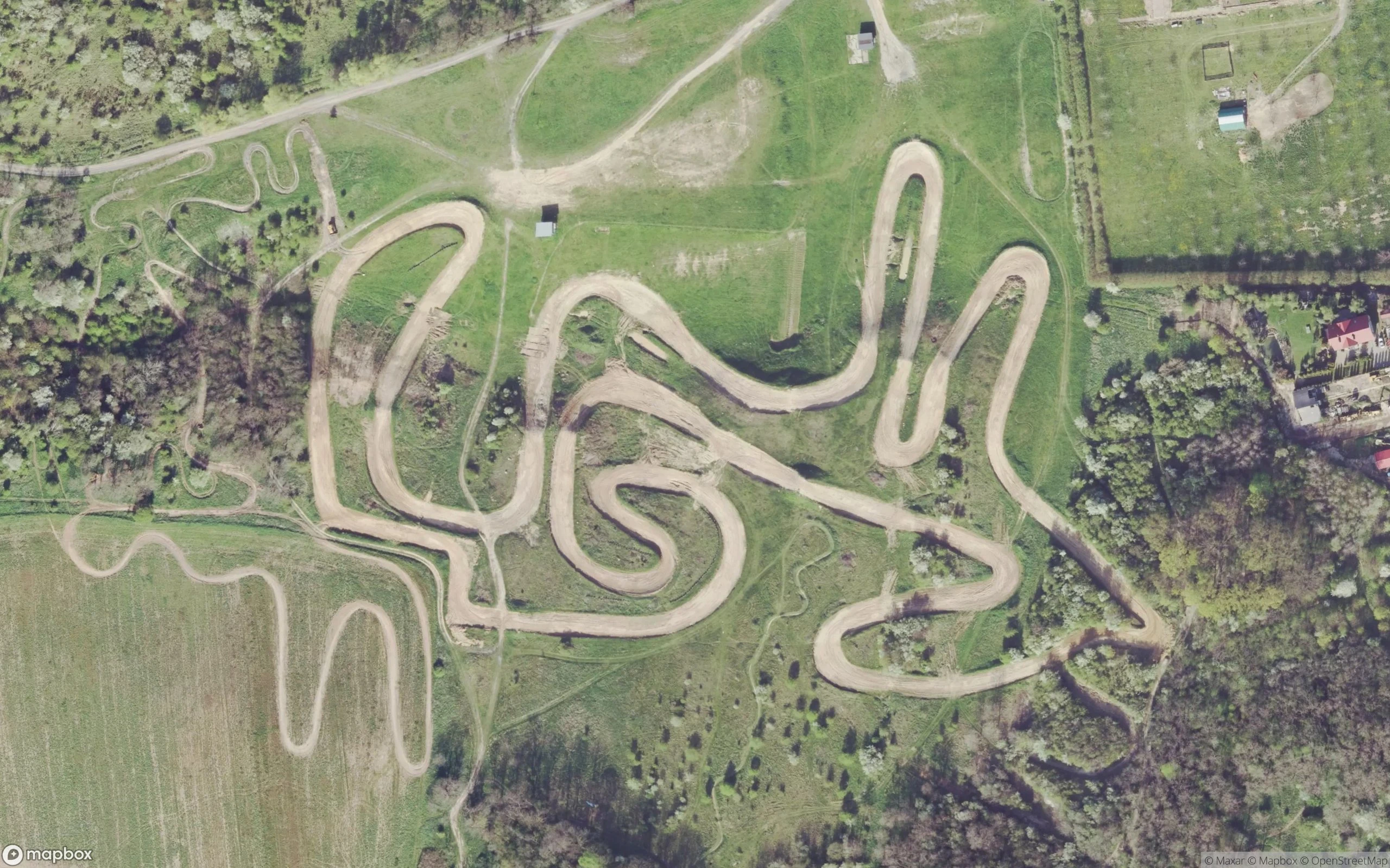 Głogów Motocross Strecke