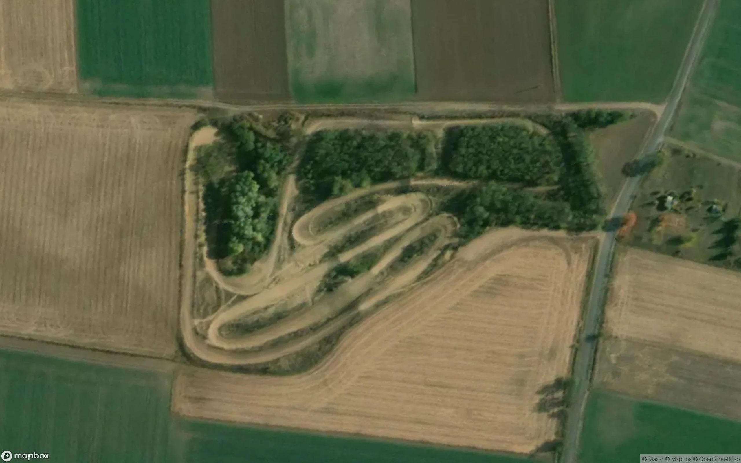 Borów Motocross Strecke