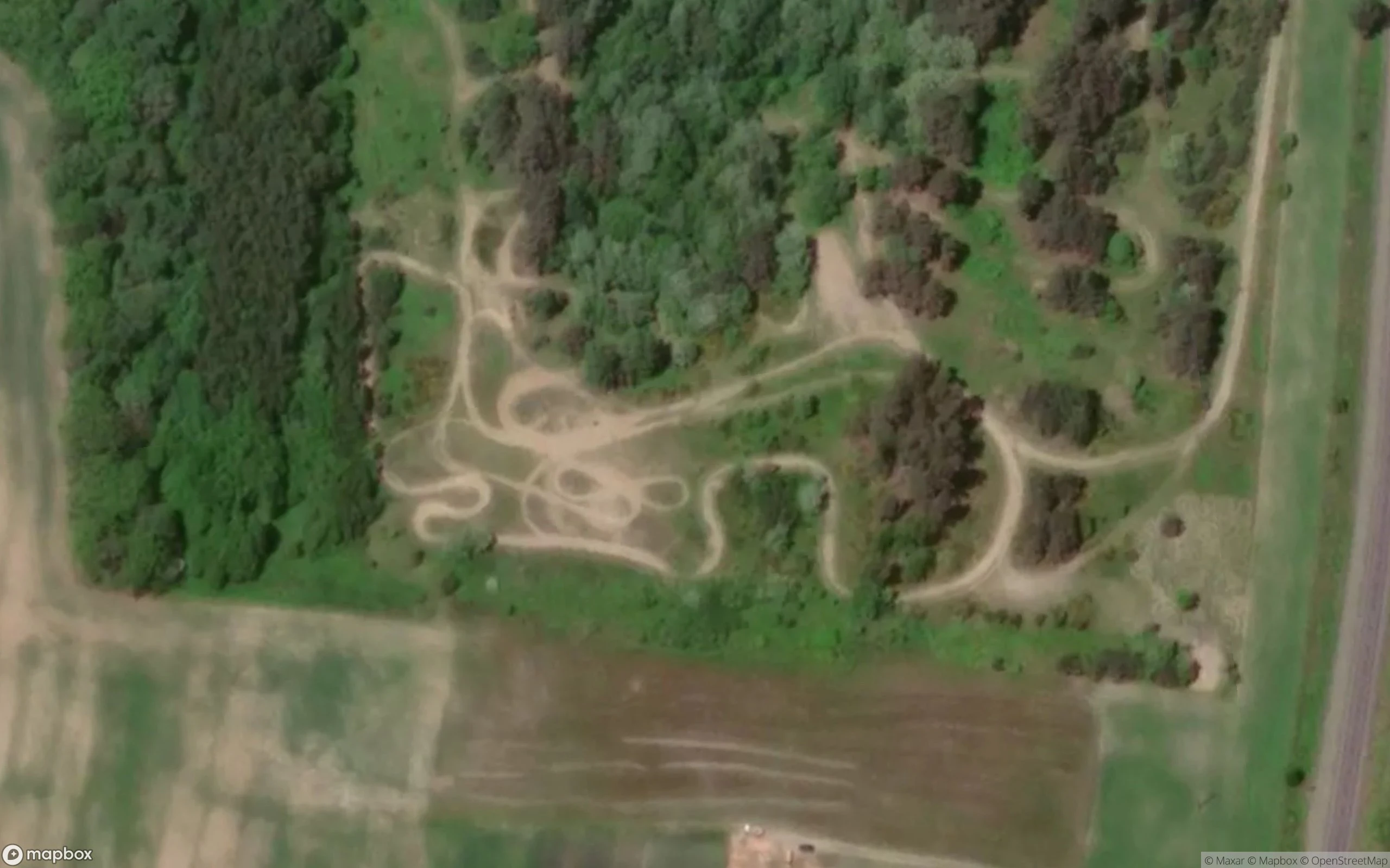 Oborniki śląskie Motocross Strecke