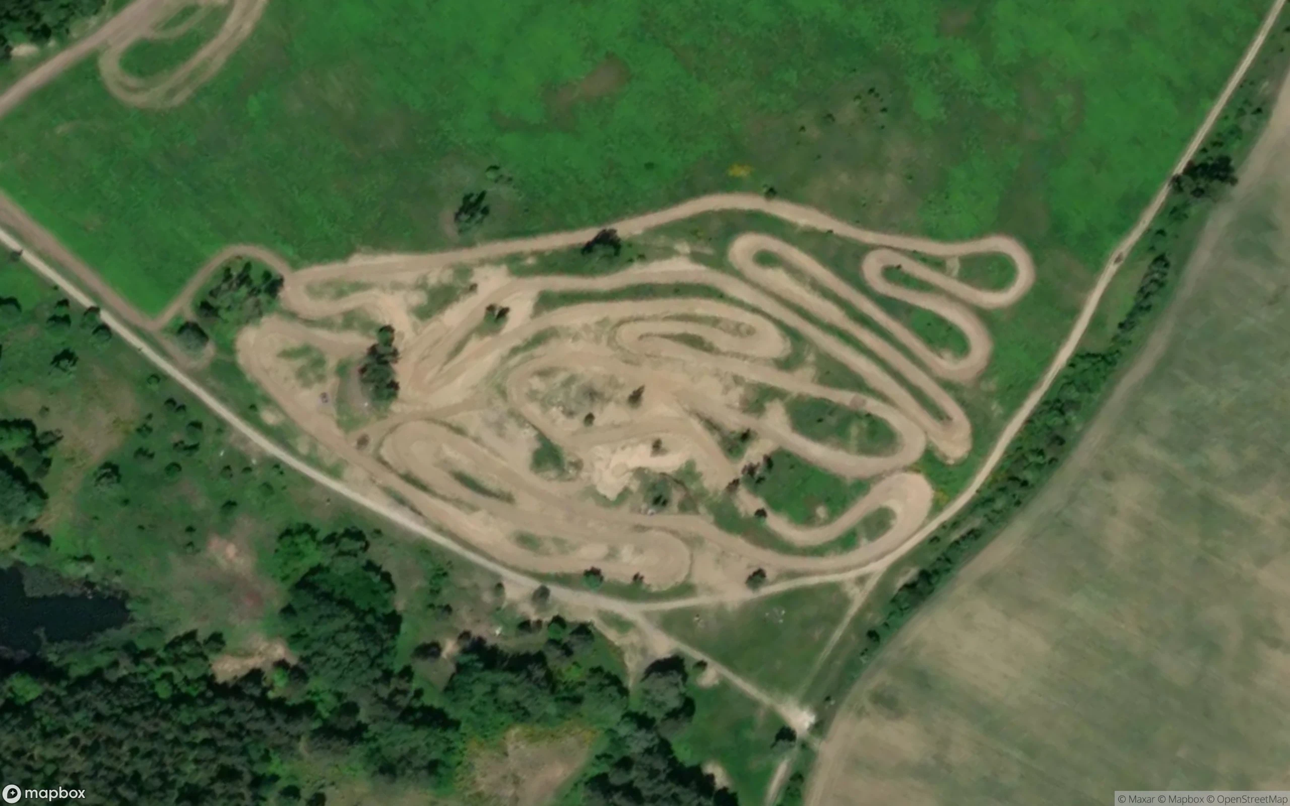 Kalisz Pomorski Motocross Strecke