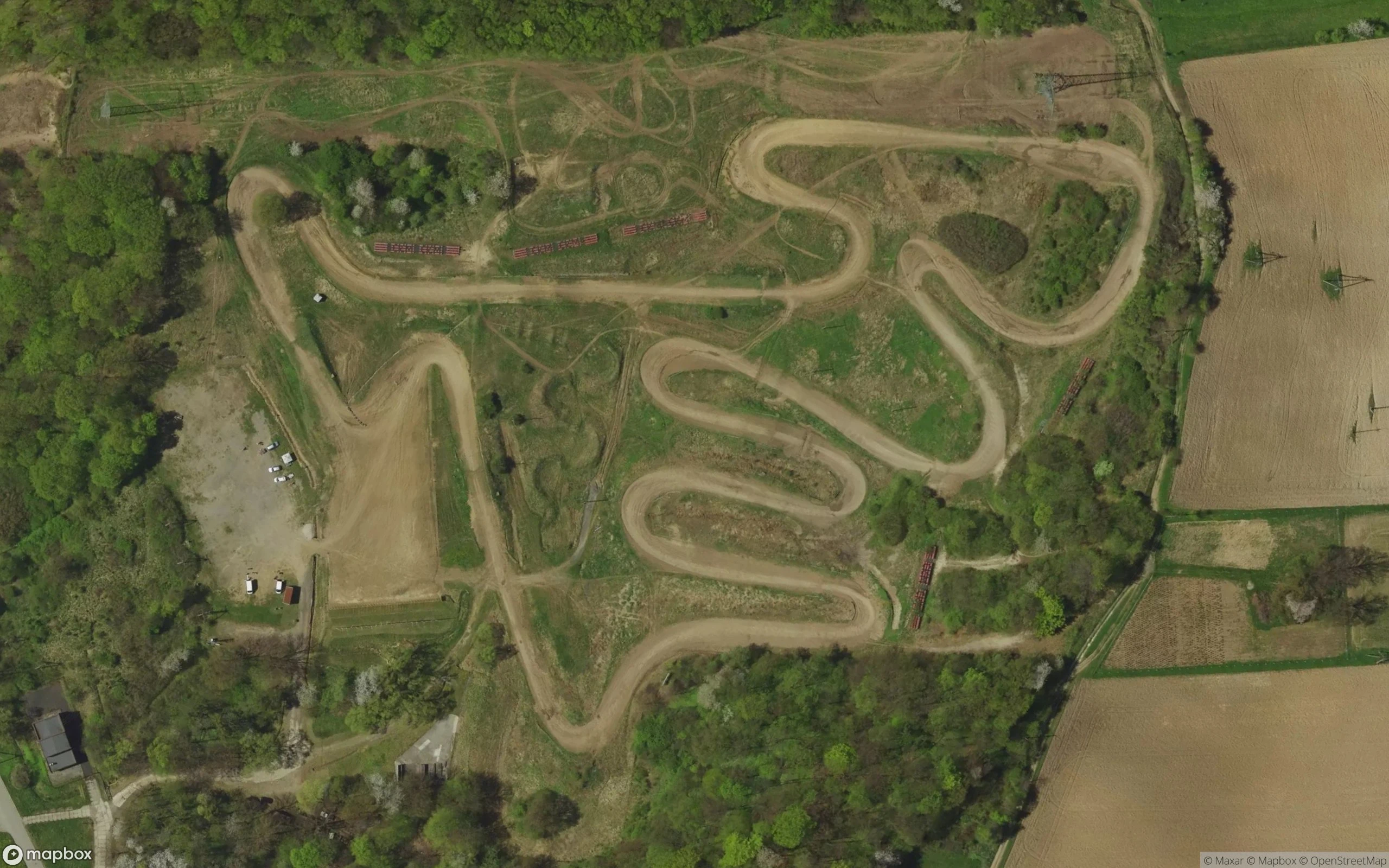 Cieszyn Motocross Strecke