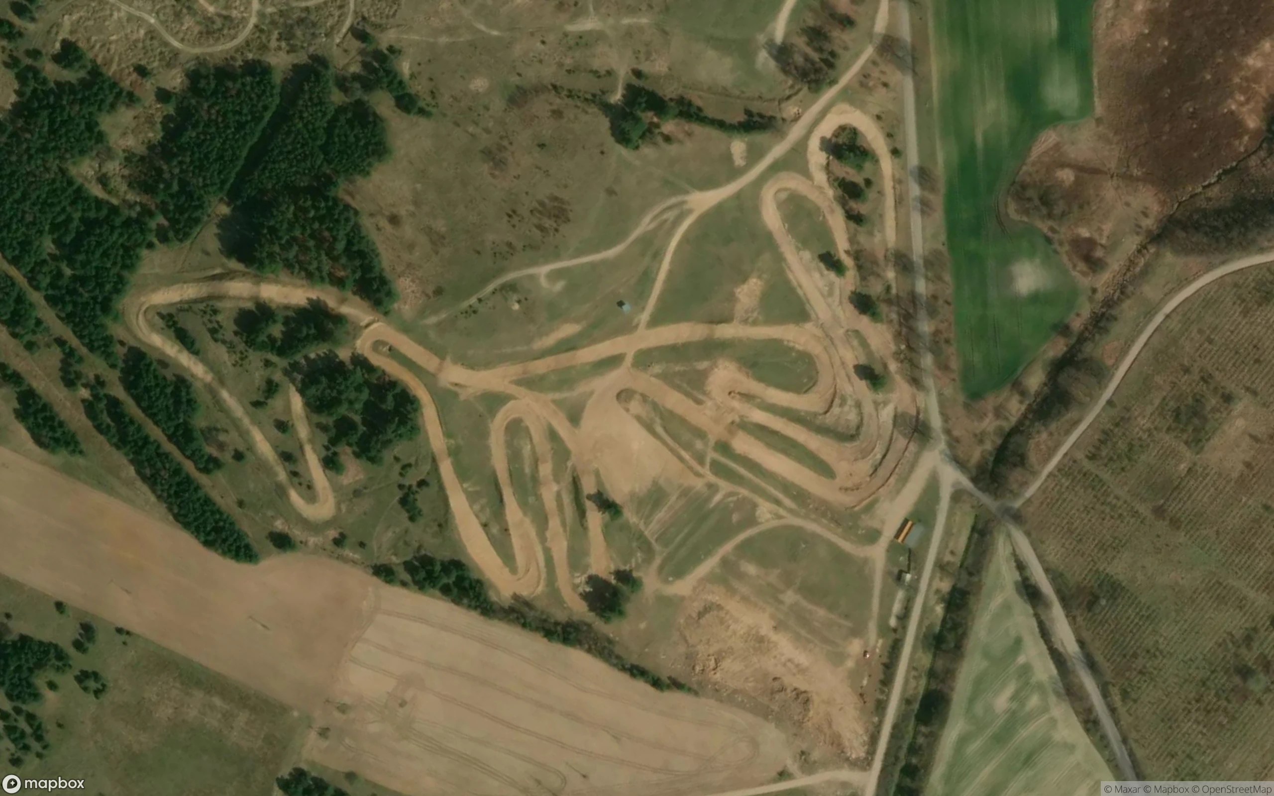 Człuchów Motocross Strecke