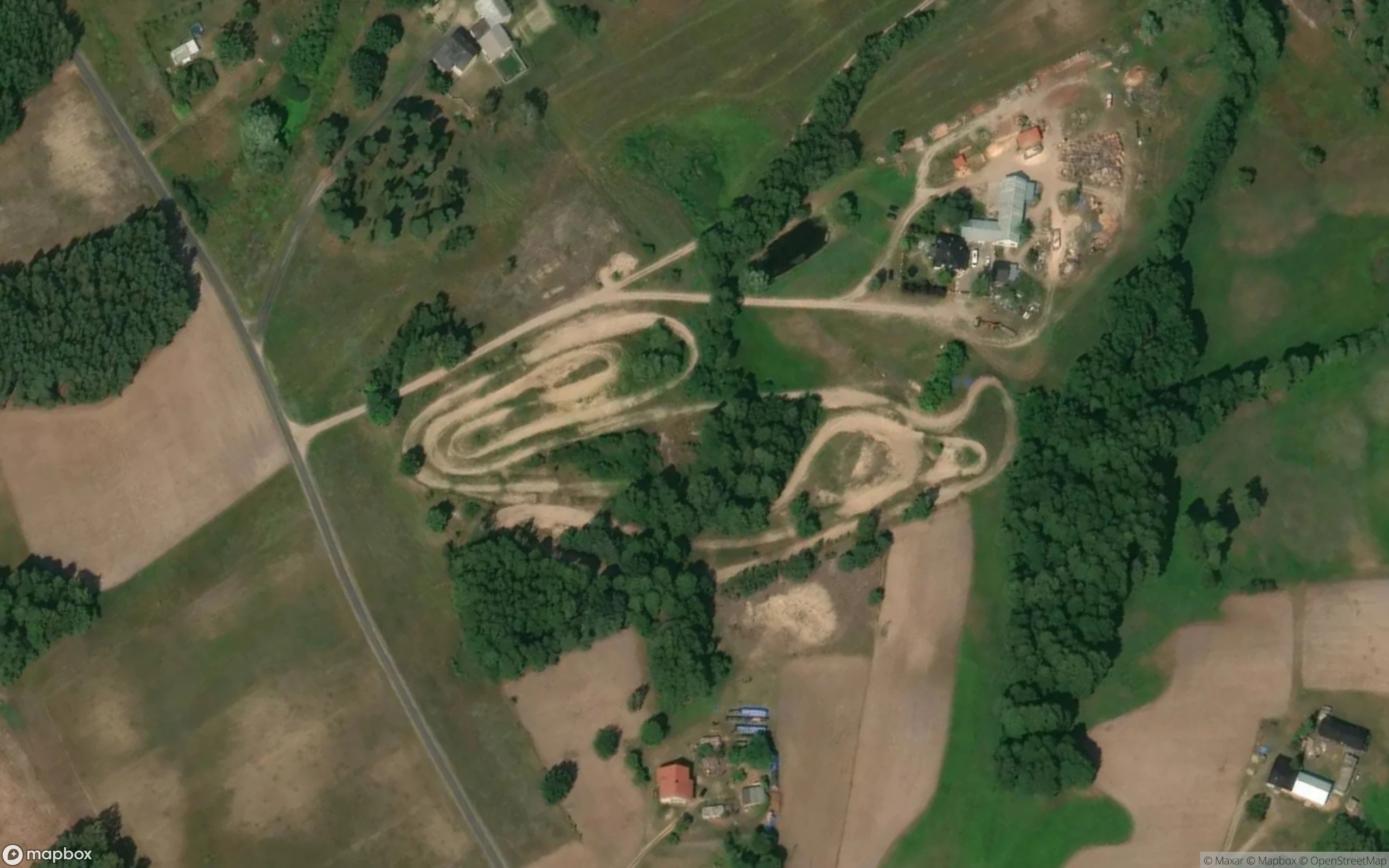 Lisek Motocross Strecke