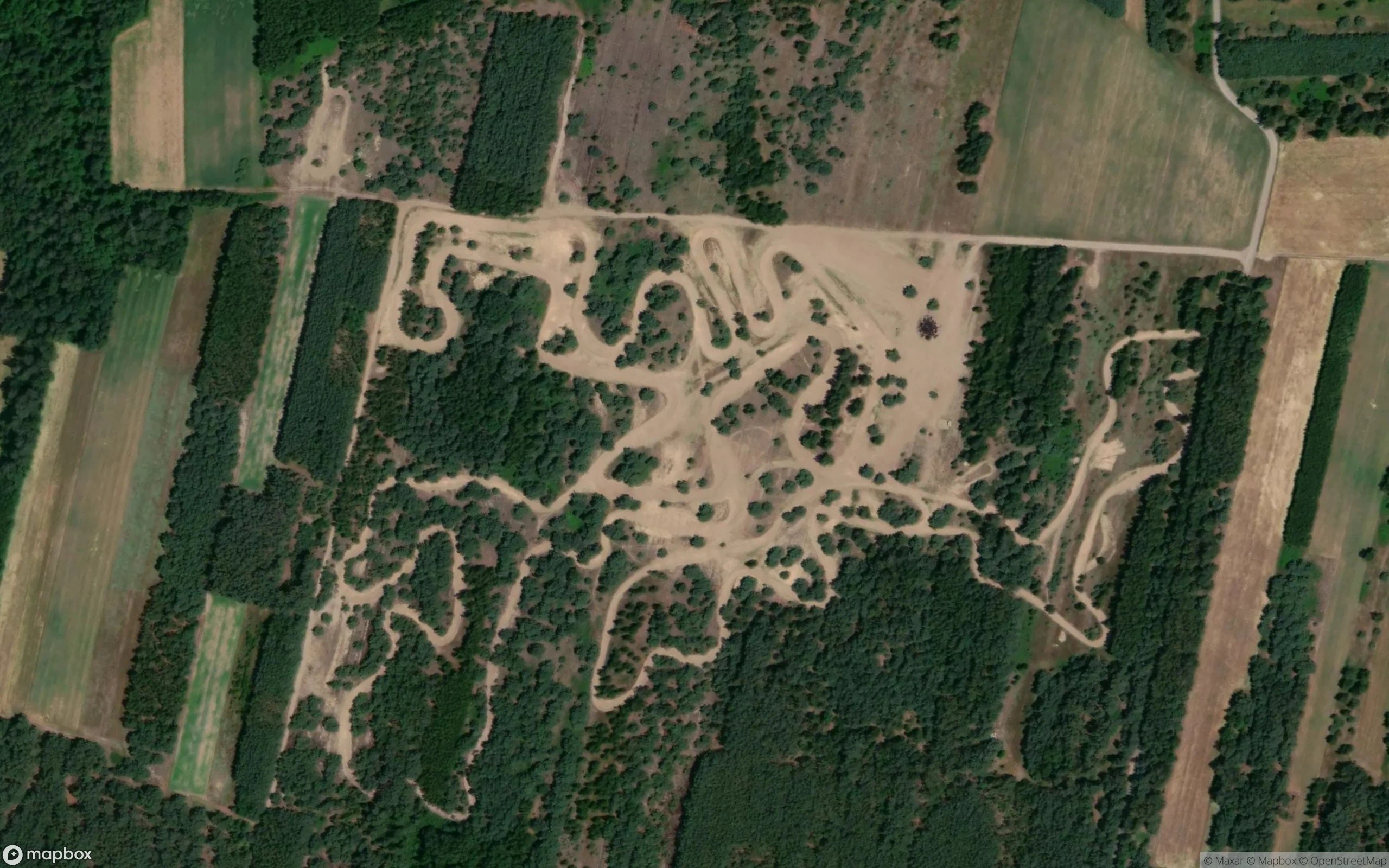 Seroki Motocross Strecke