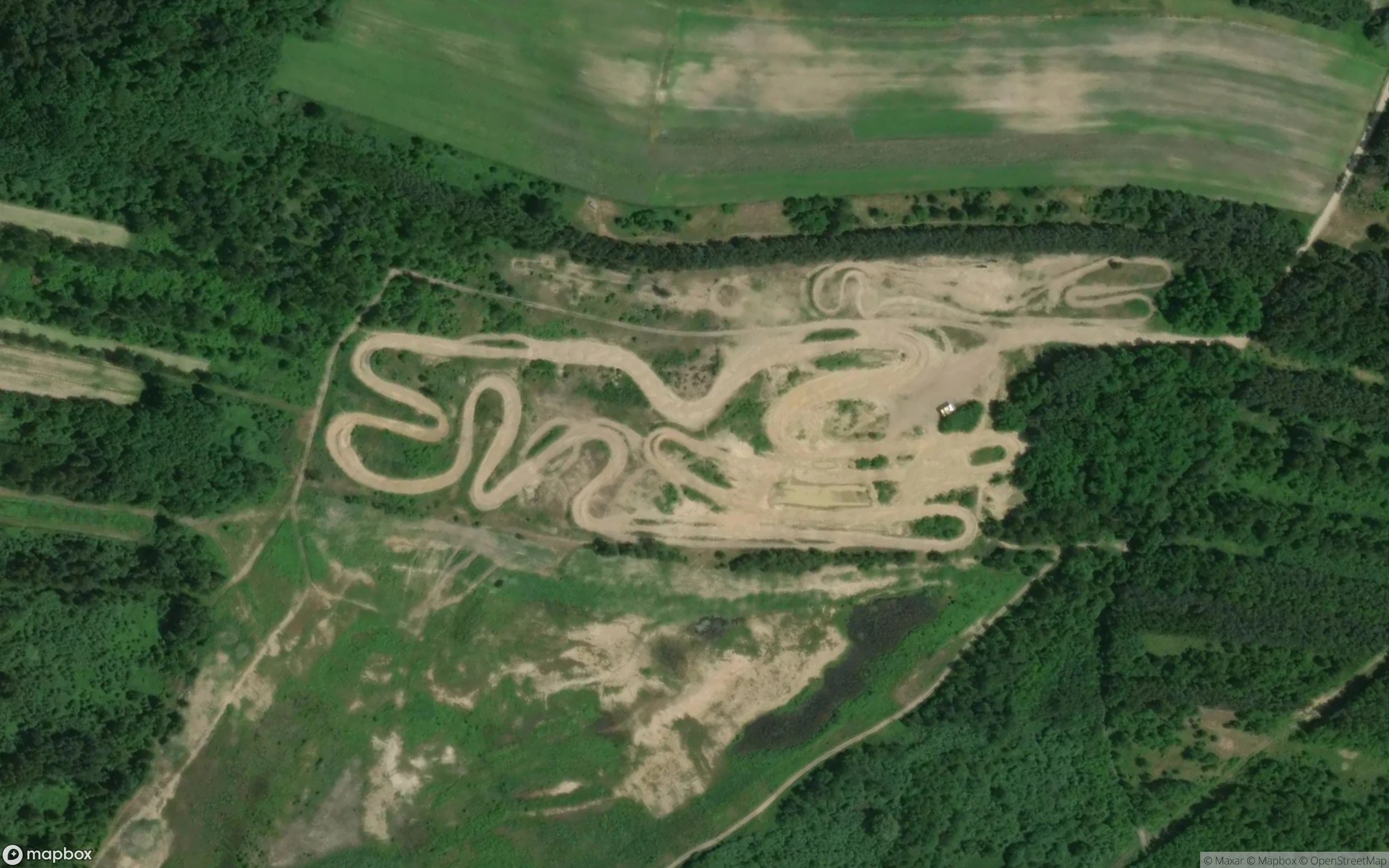 Bucze Motocross Strecke