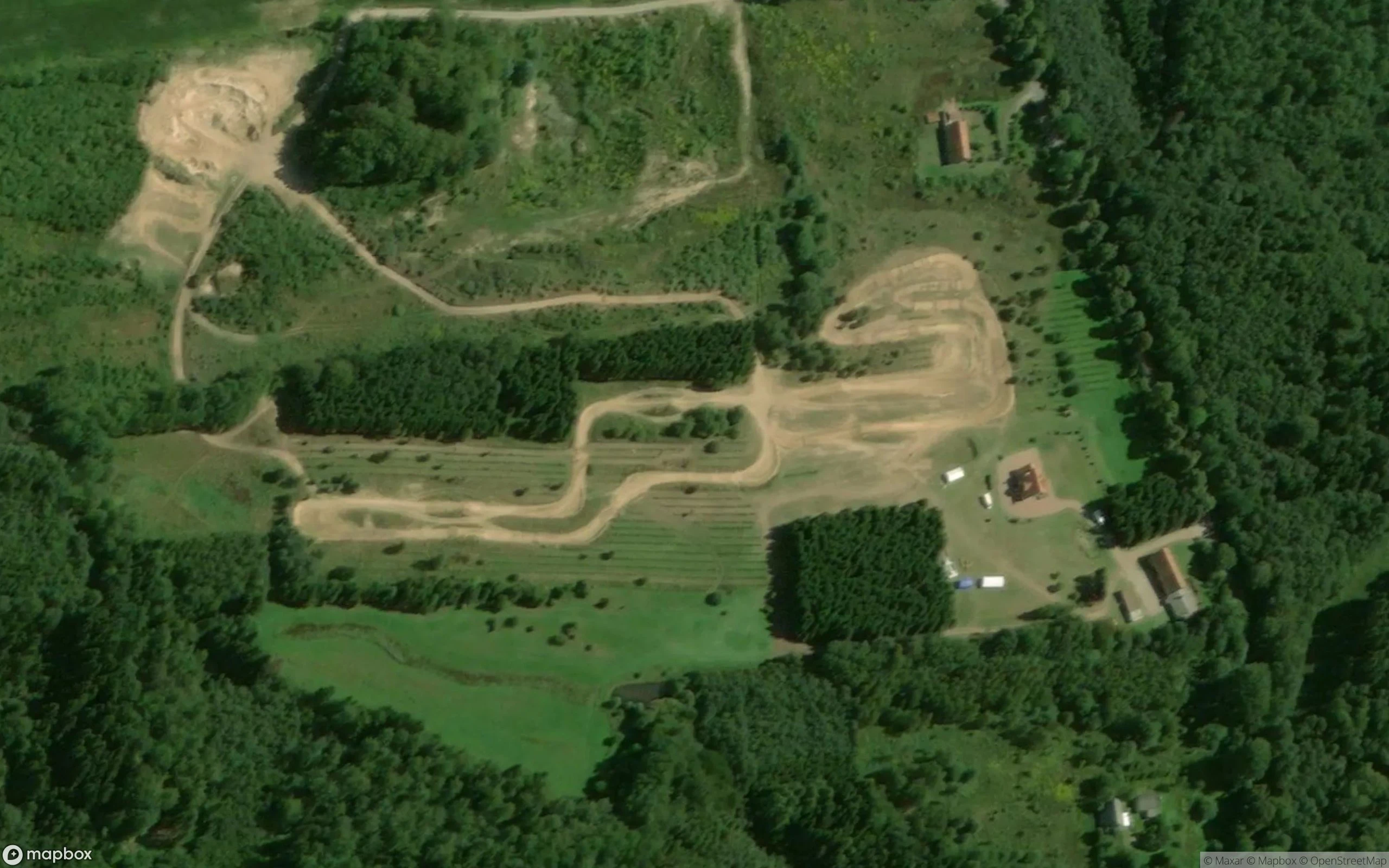 Ogrodniki Motocross Strecke