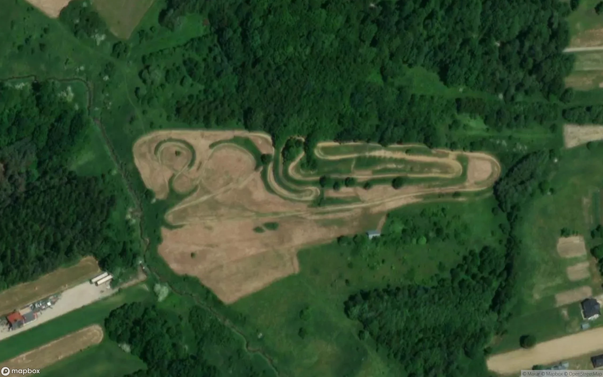 Turze pole Motocross Strecke