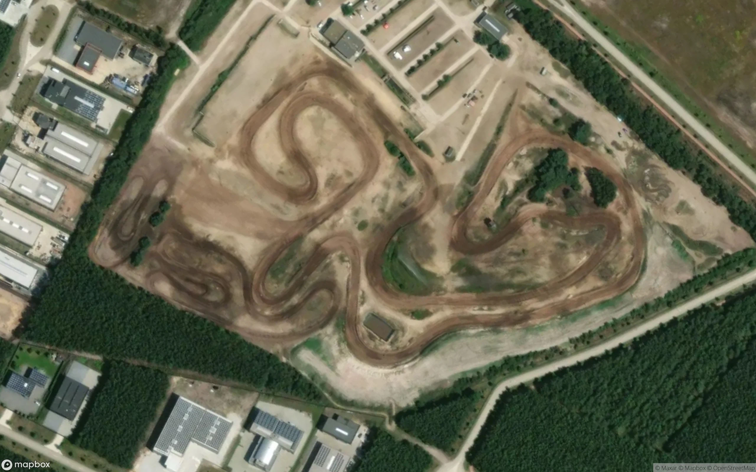Stedelijke Motorcrosscentrum Lommel Motocross Strecke