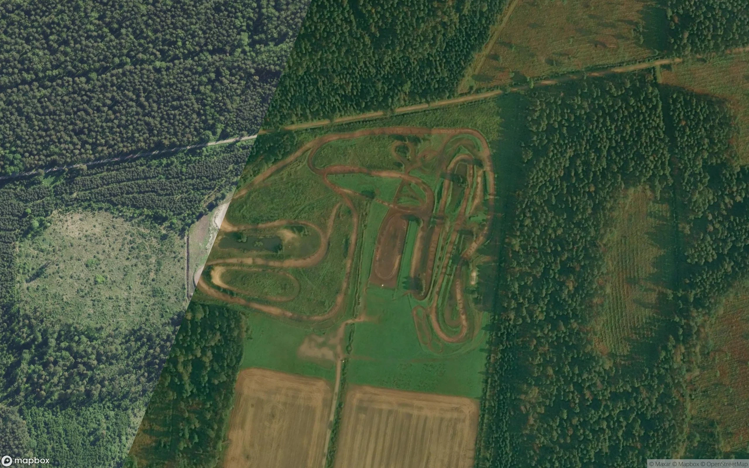 Moto Trase "Vilciņi" Motocross Strecke