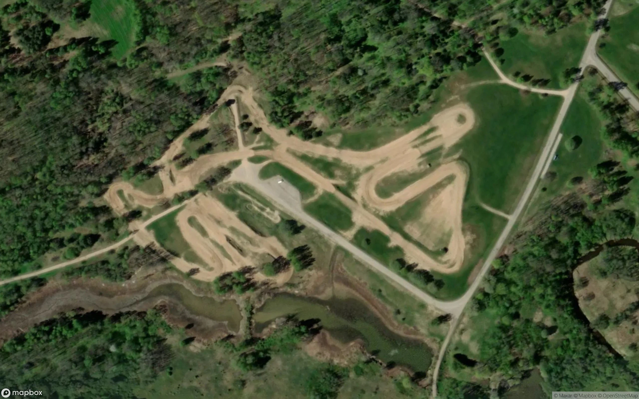 Misiņkalna motokrosa trase Motocross Strecke