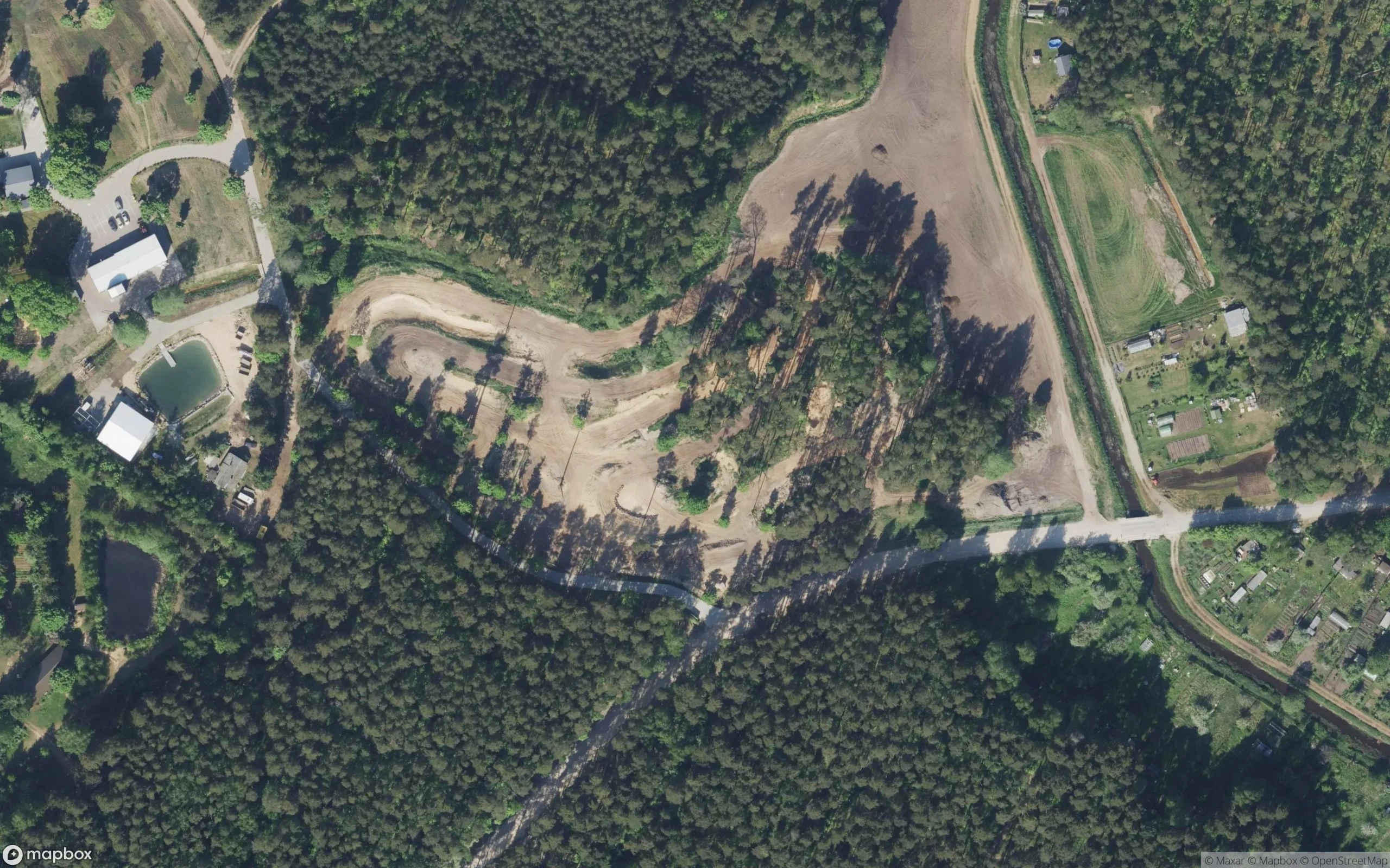 MX Track Motocross Strecke