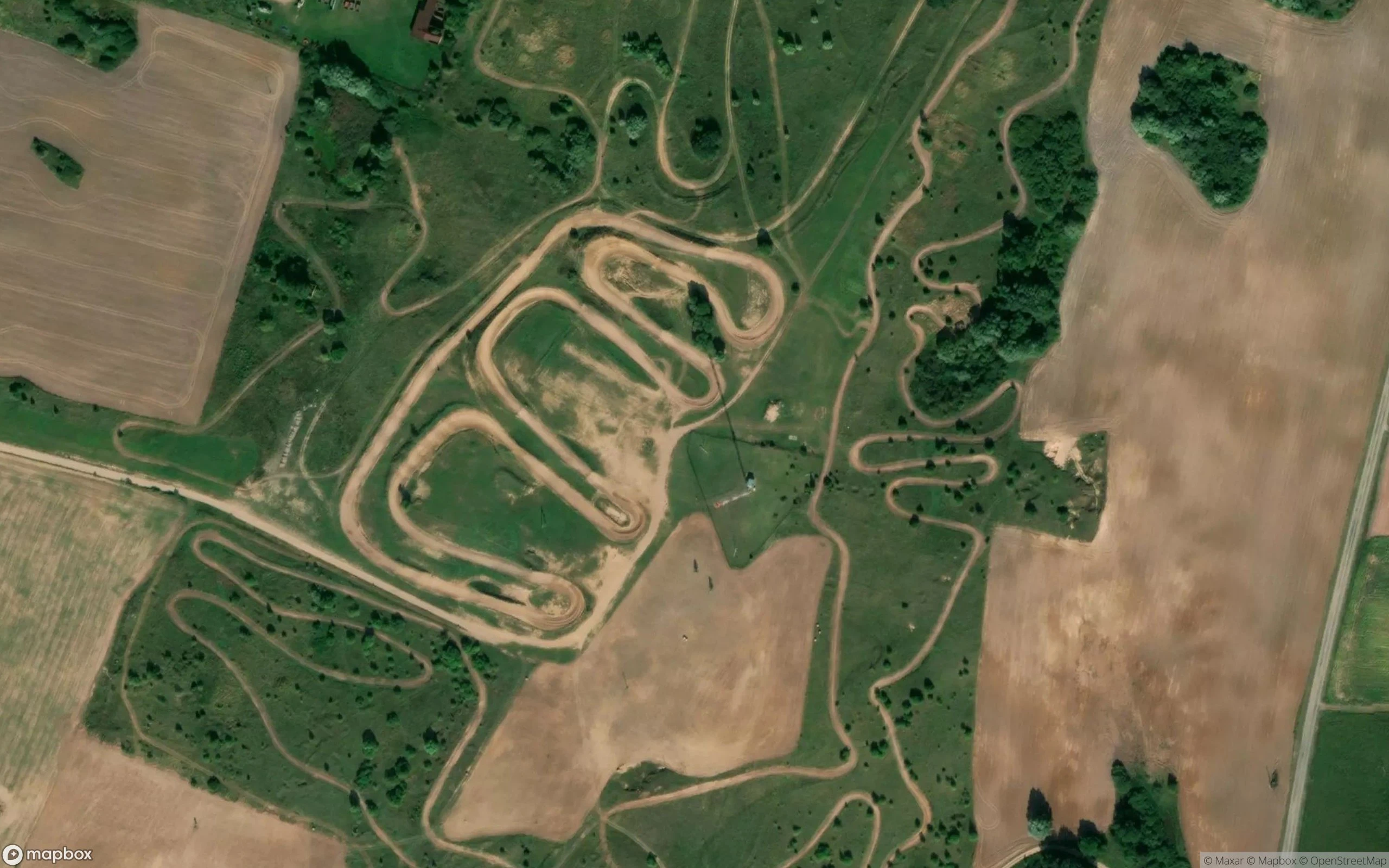 Kalvarijos Motokroso - Cross Country trasa Motocross Strecke