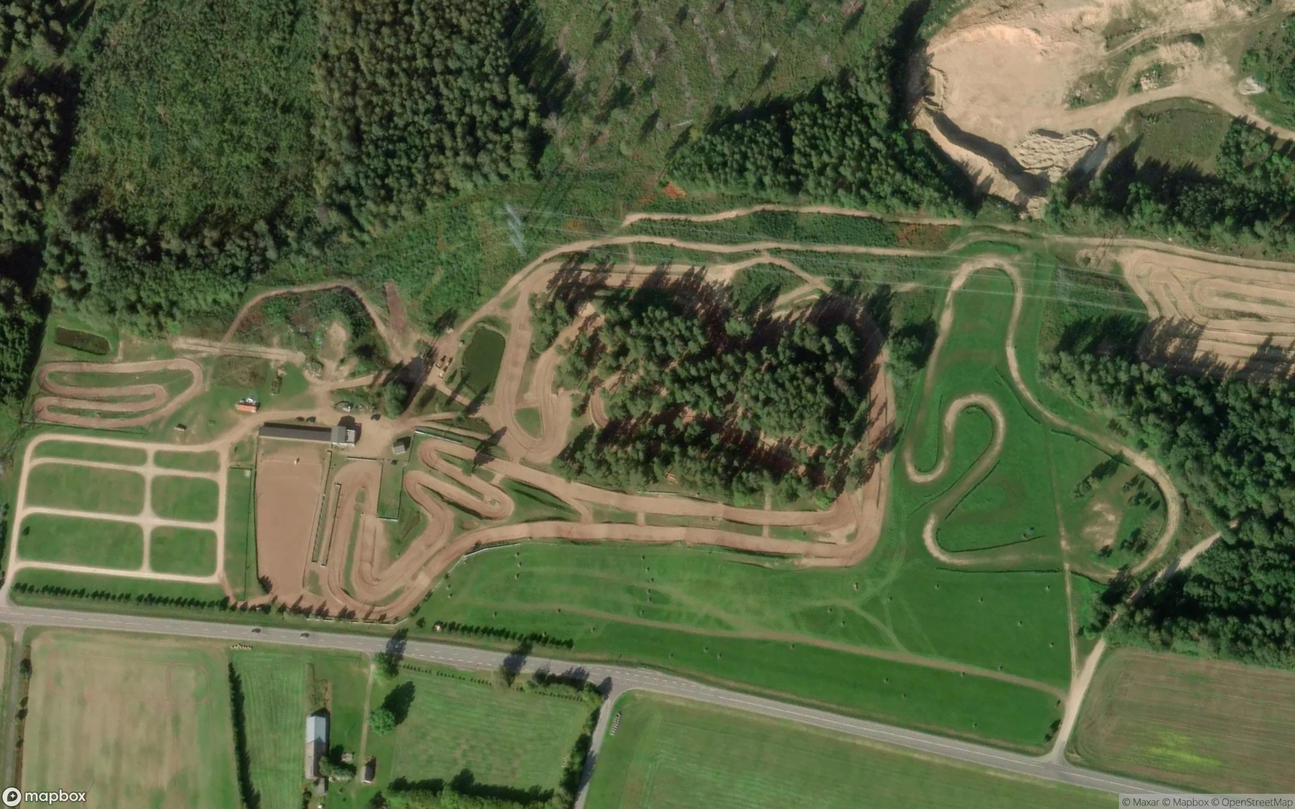 Tihemetsa Motoklubi MTÜ Motocross Strecke