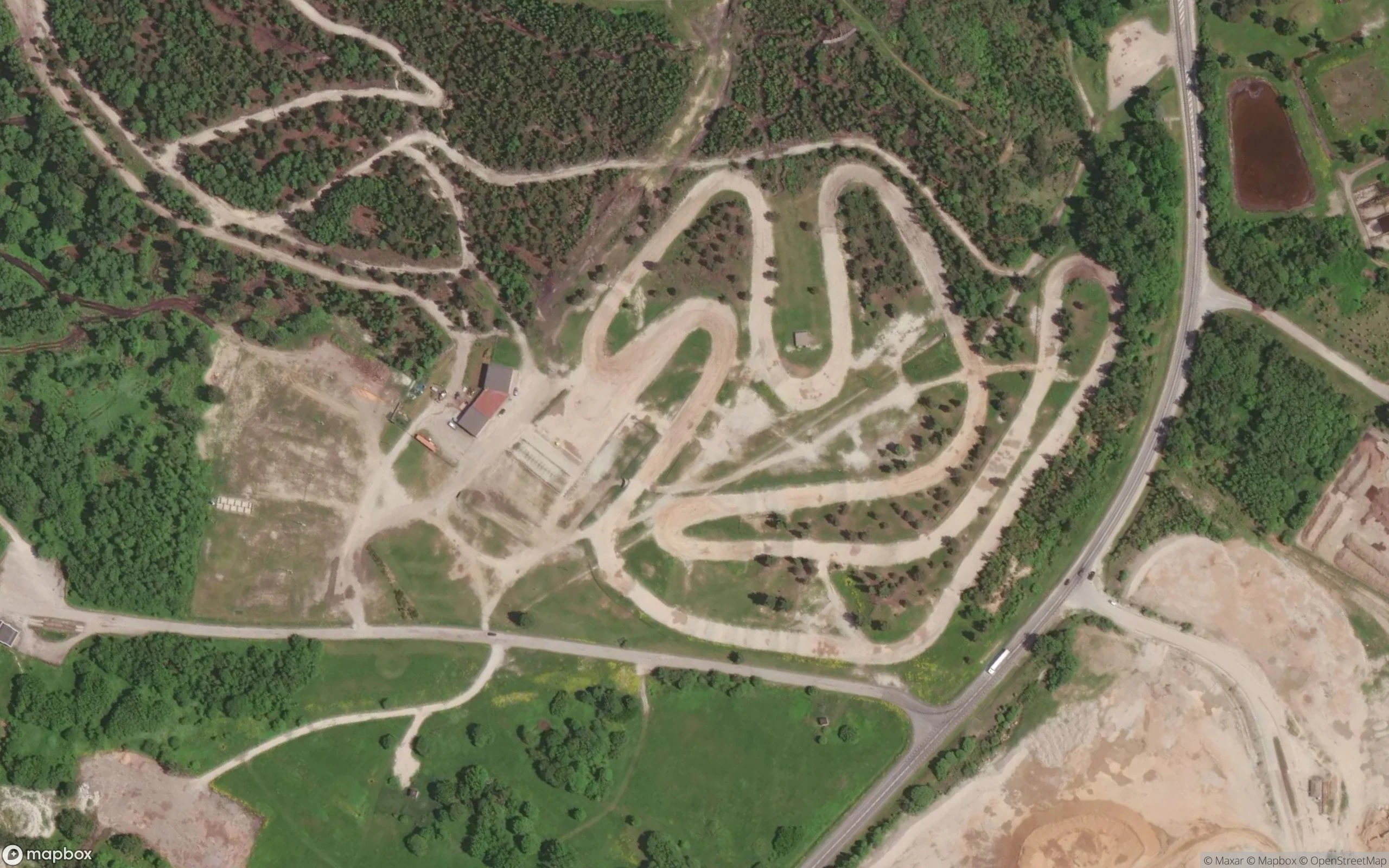 Kiviõli krossirada Motocross Strecke