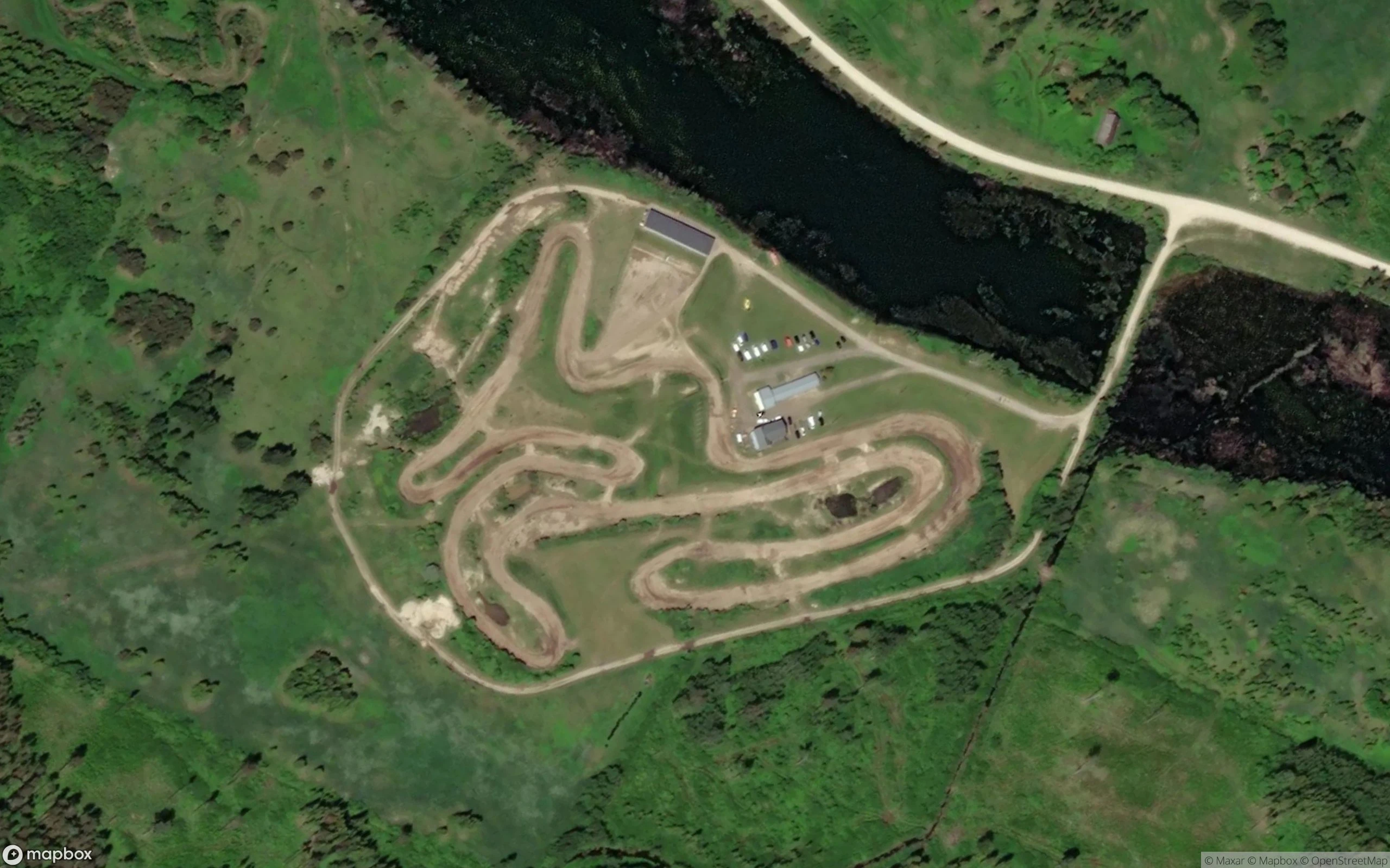 Kihli motokeskus Motocross Strecke
