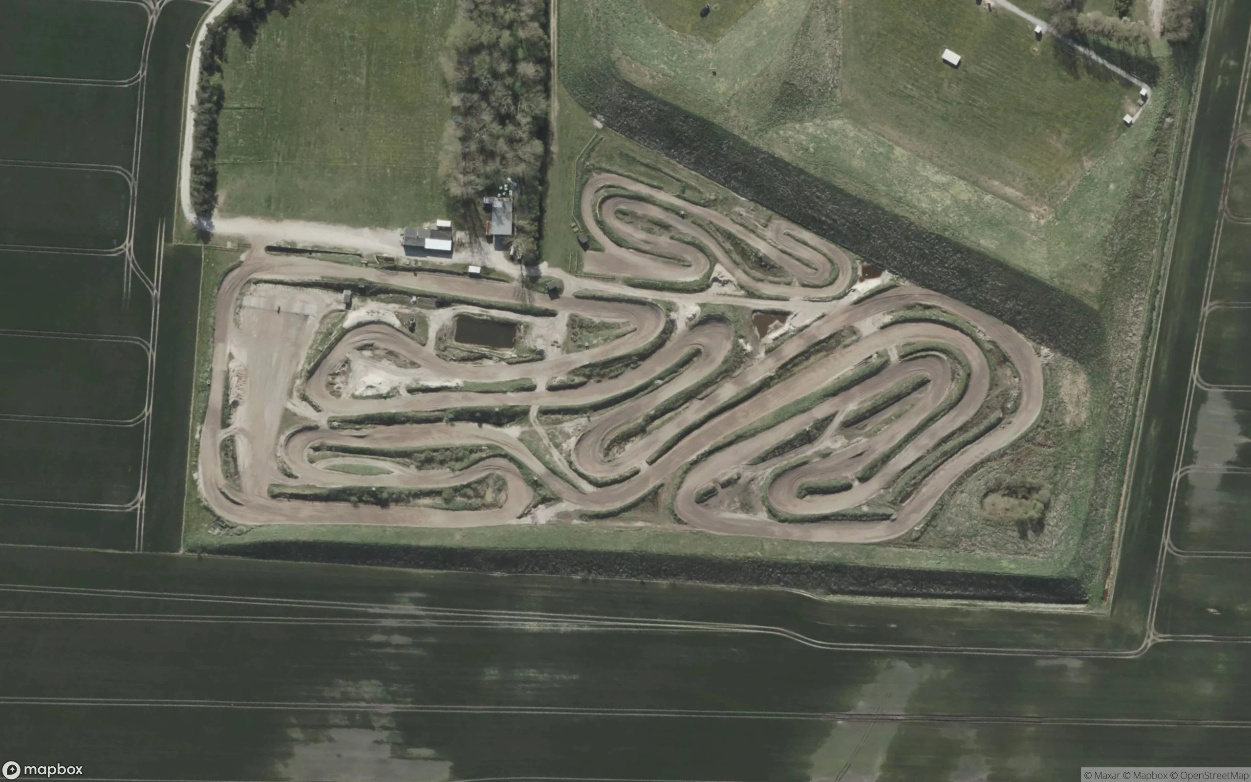 Rougsø Cross Klub Motocross Strecke