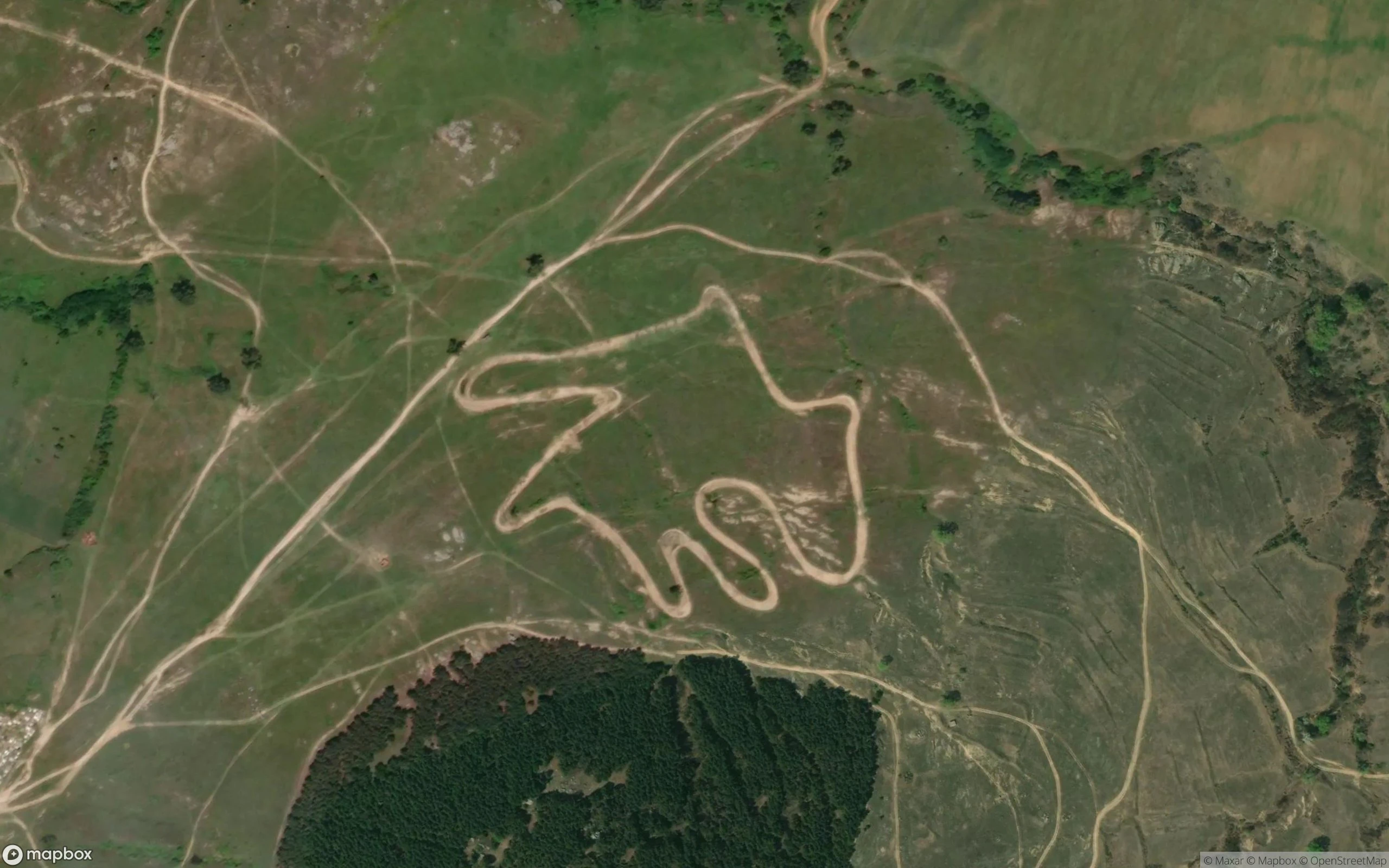 Motocross track Hissar Motocross Strecke