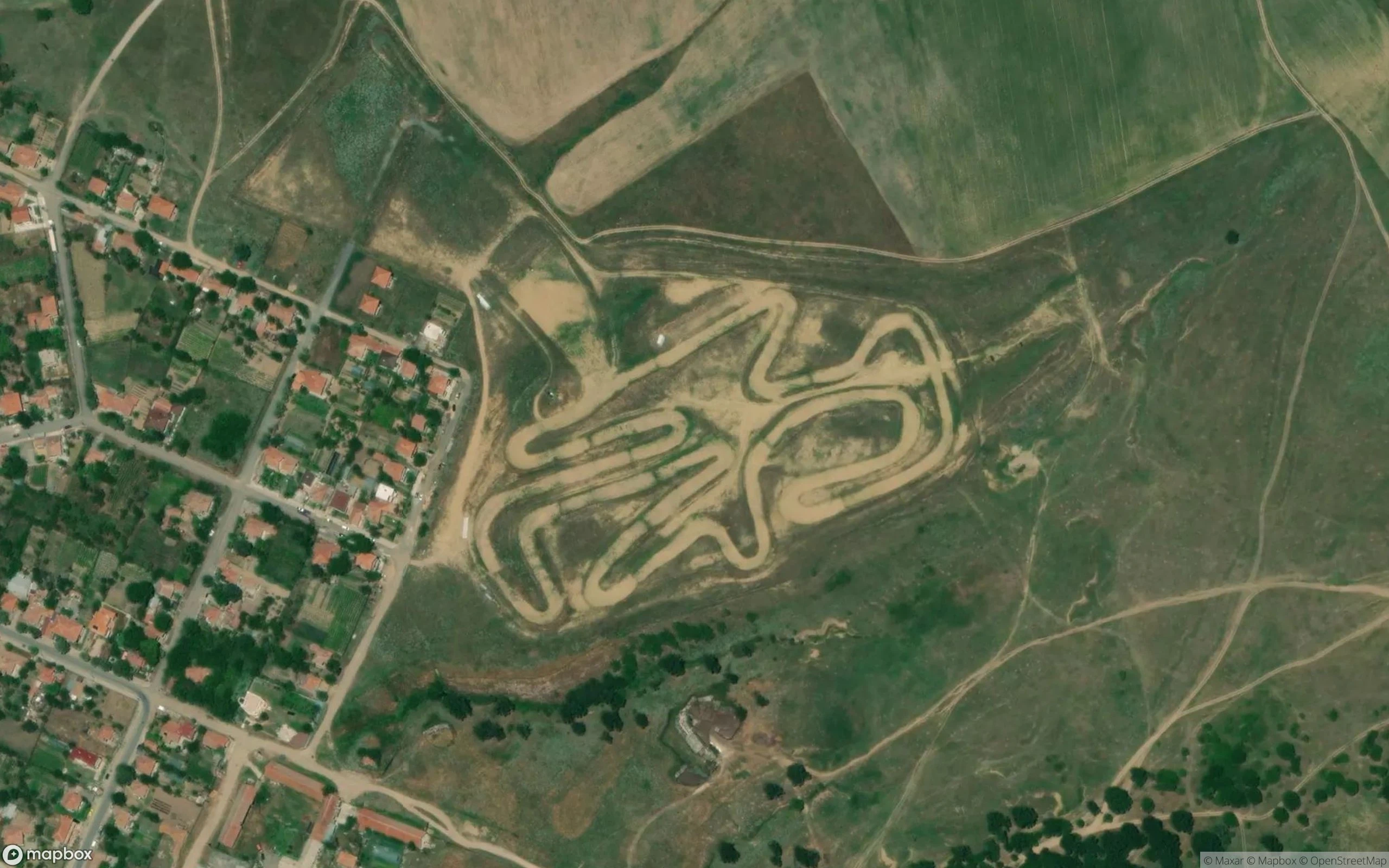 Motocross Track POROY - "TOTIO CHAKAROV" Motocross Strecke