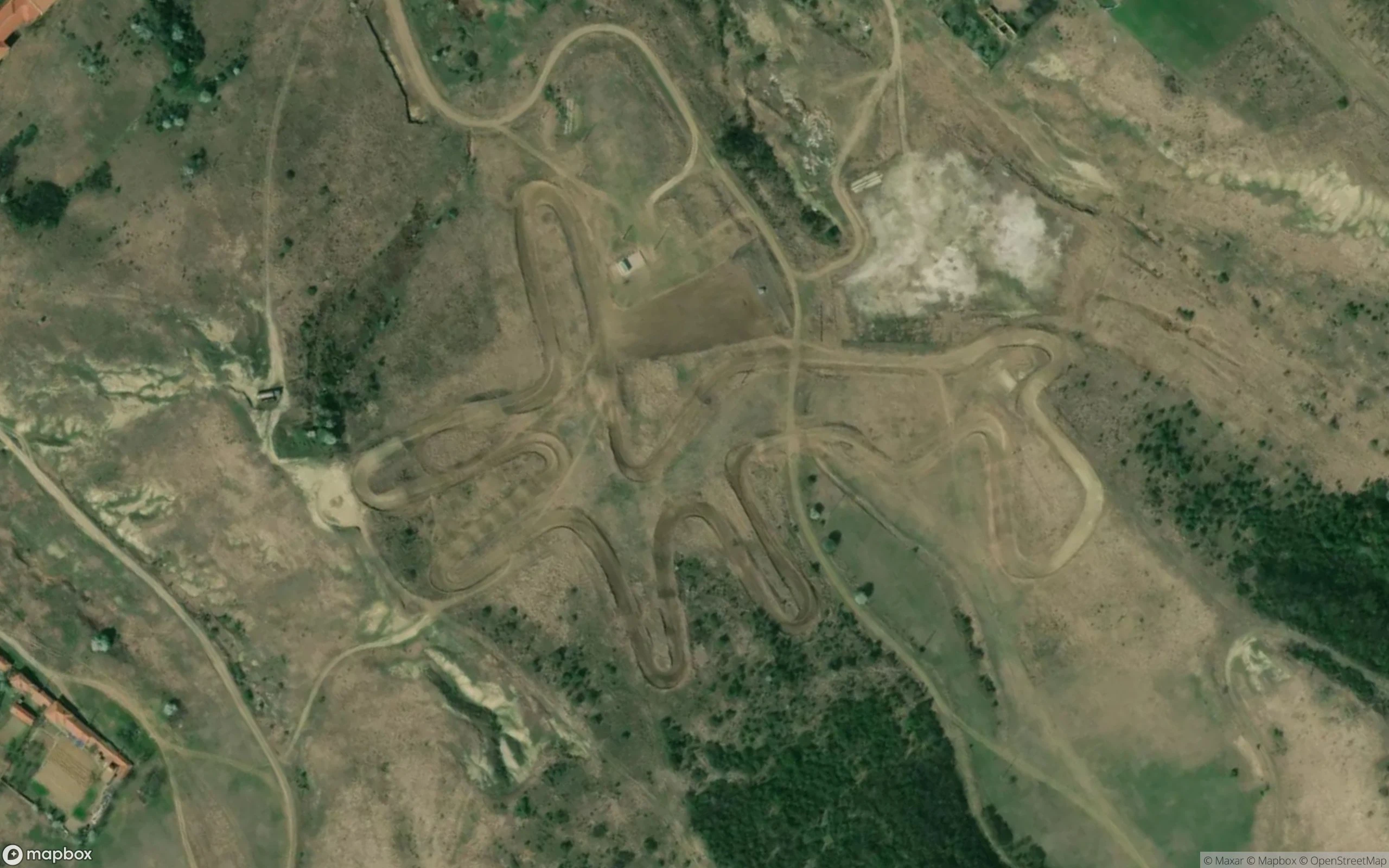 Motocross Track "Kozar Belene" Motocross Strecke