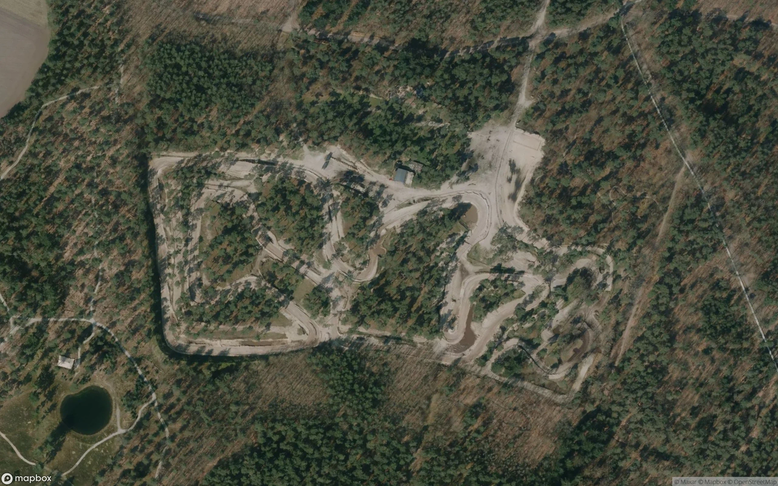 Motorcross club M.C. Deurne Motocross Strecke