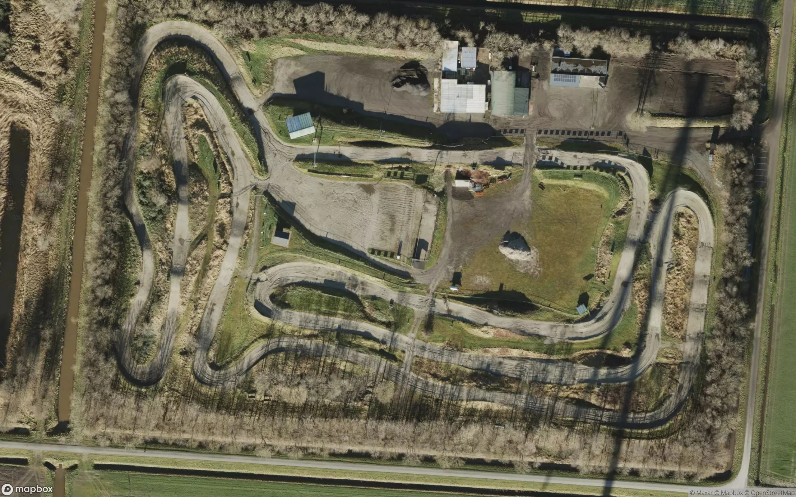 Motor Club crossbaan Delfzijl Motocross Strecke