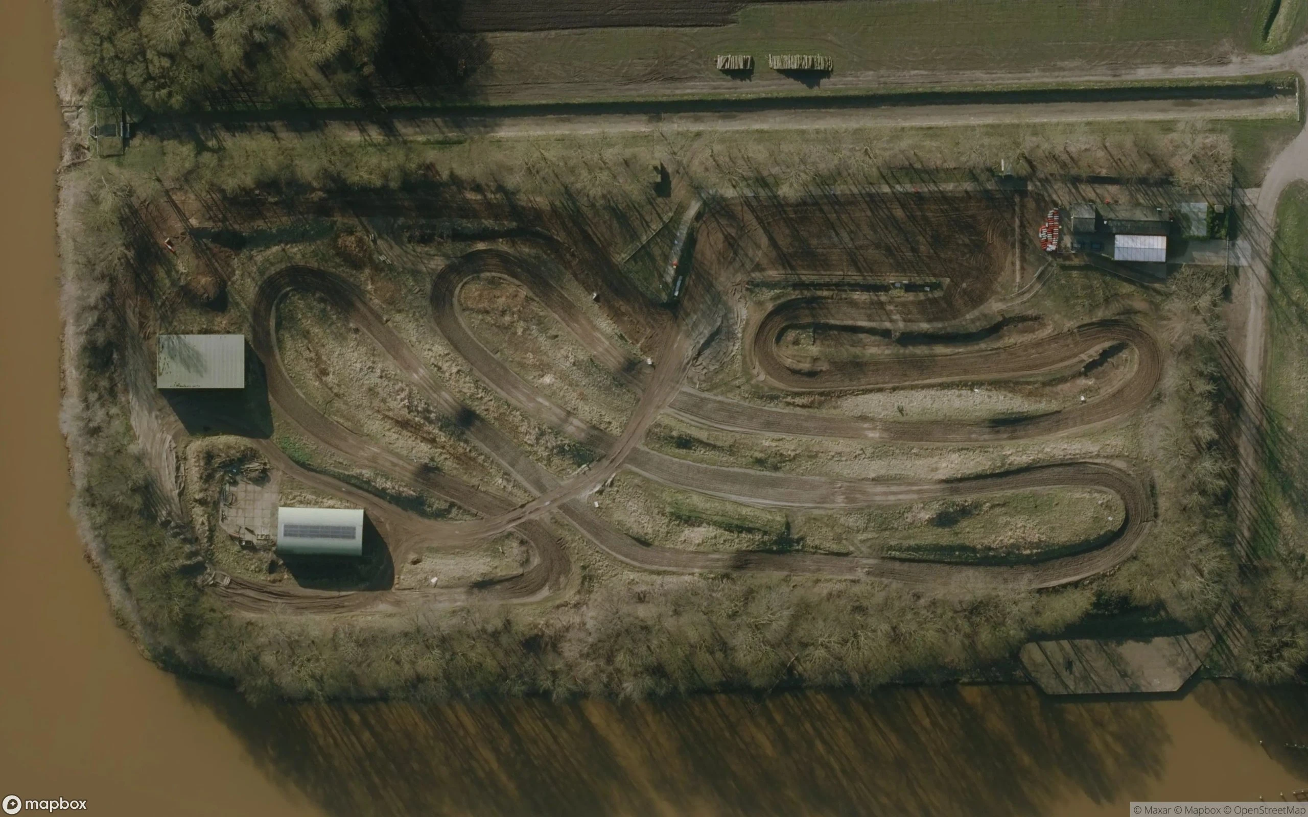 Motocross circuit ''De Ruttense Brug'' Motocross Strecke