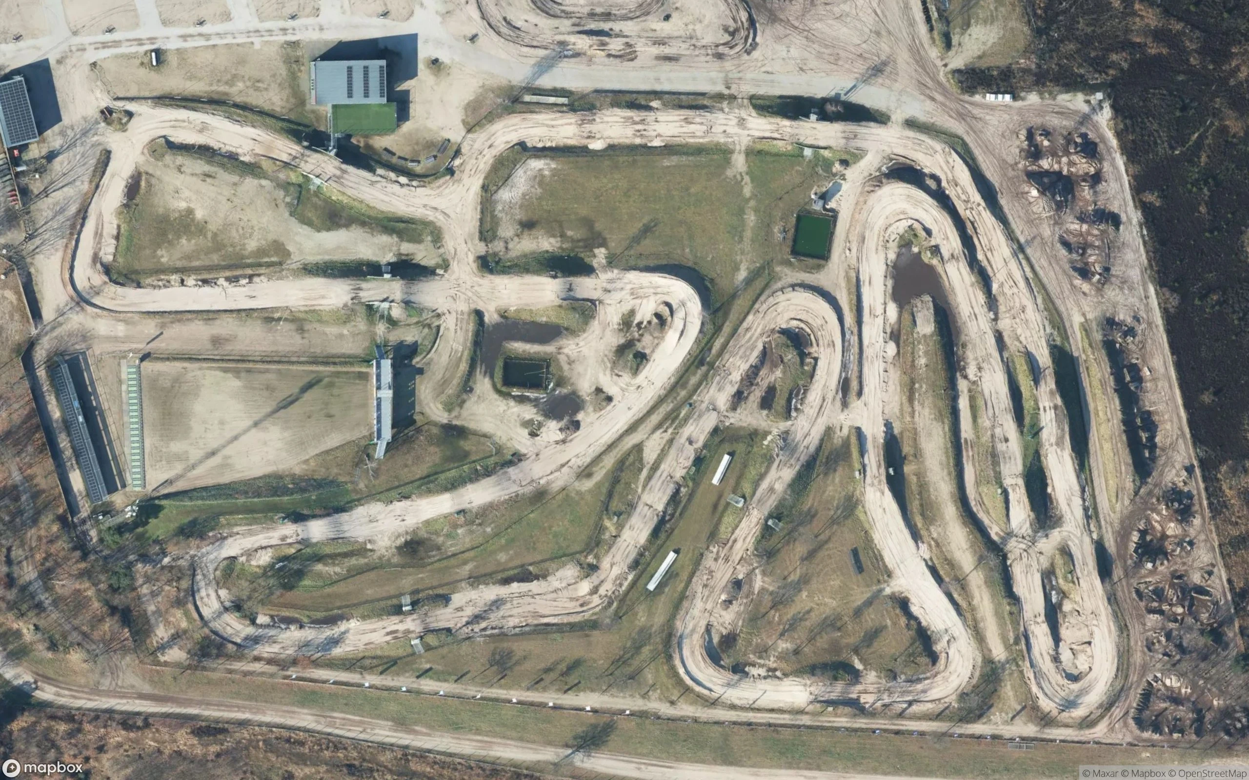 Crossbaan Circuit Arnhem Motocross Strecke