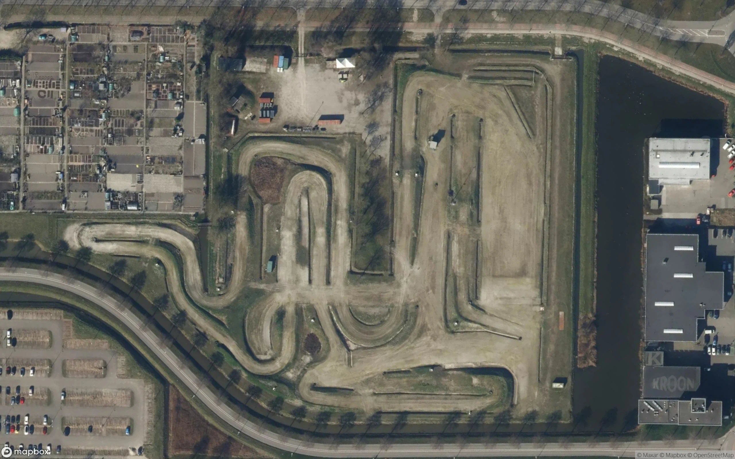 Auto and Motocross Track Nieuw Vennep Motocross Strecke