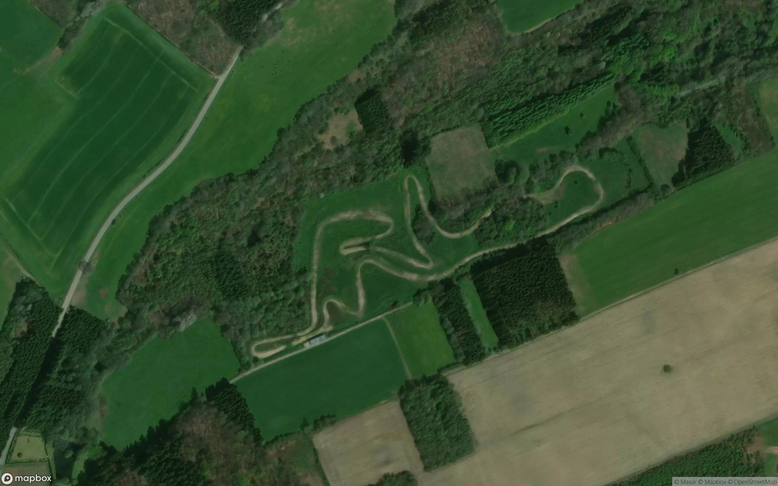 Terrain de Motocross de Daverdisse Motocross Strecke