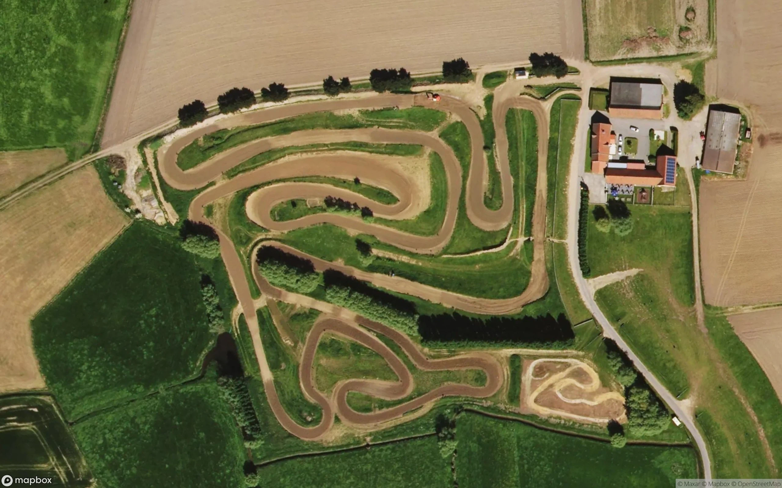 ZWAANHOF Motocross Strecke