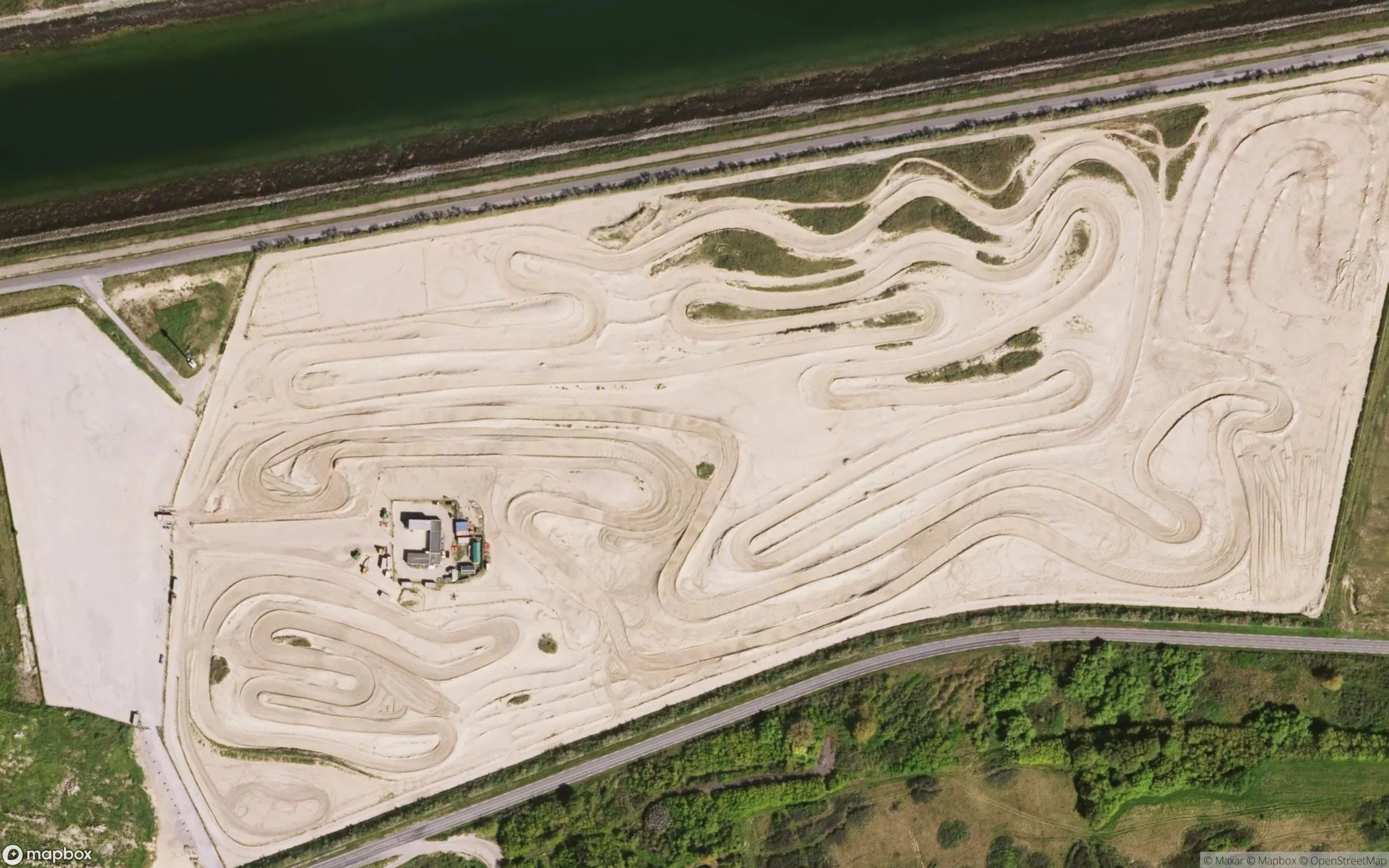 Circuit Motocross De Loon-Plage Motocross Strecke