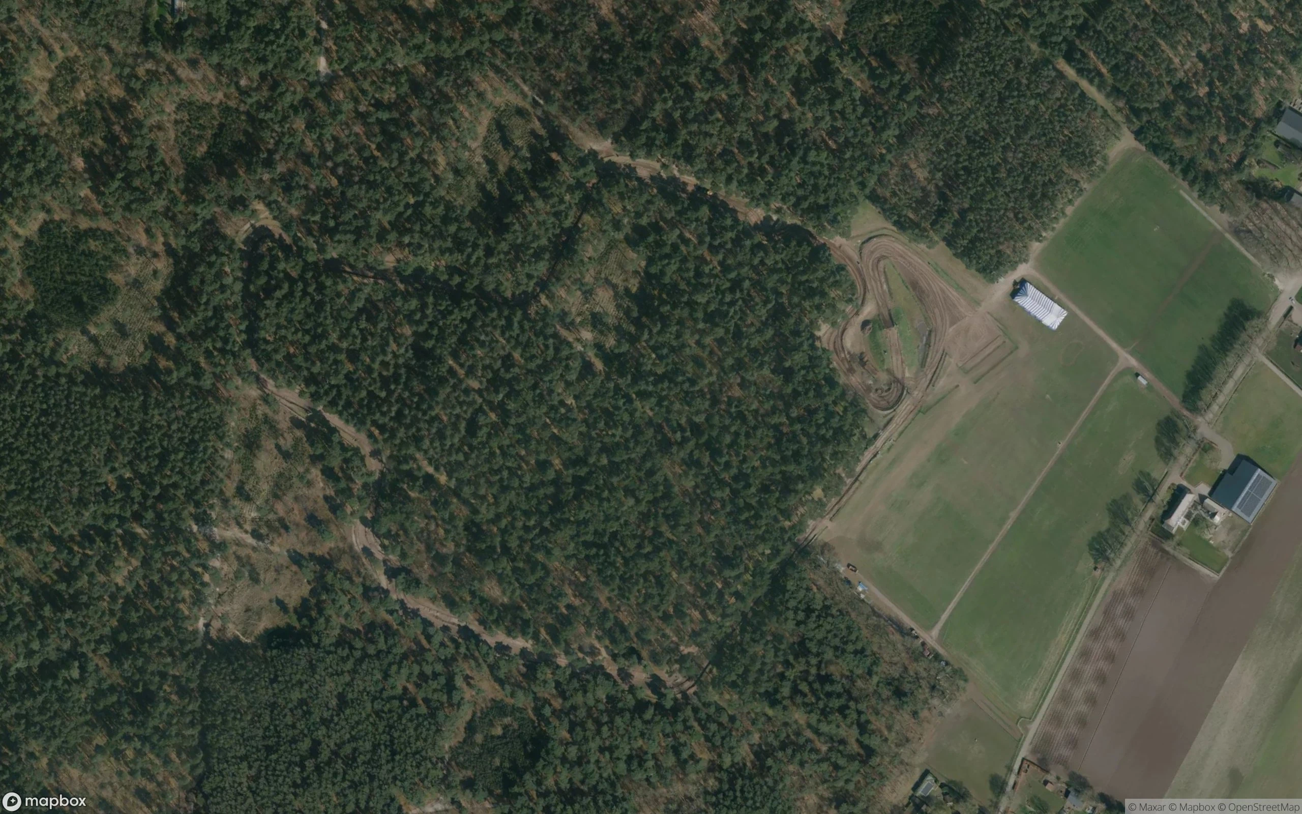 Motocross Circuit de Herselse bossen Motocross Strecke