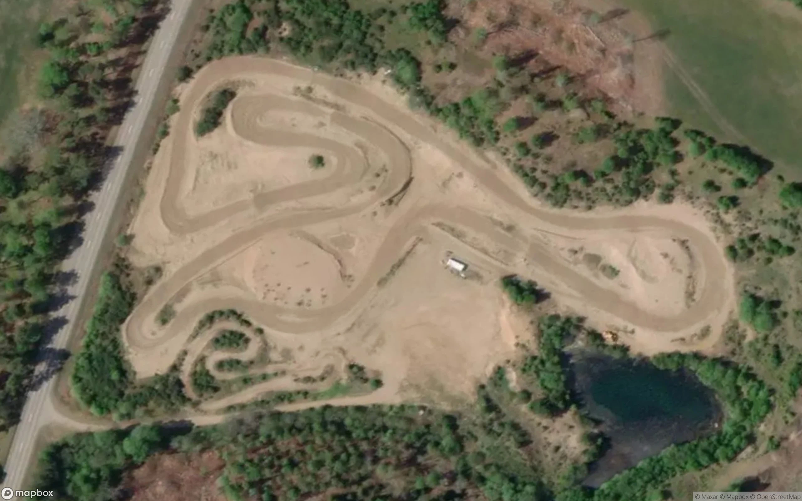 Edsvära crossbana Motocross Strecke