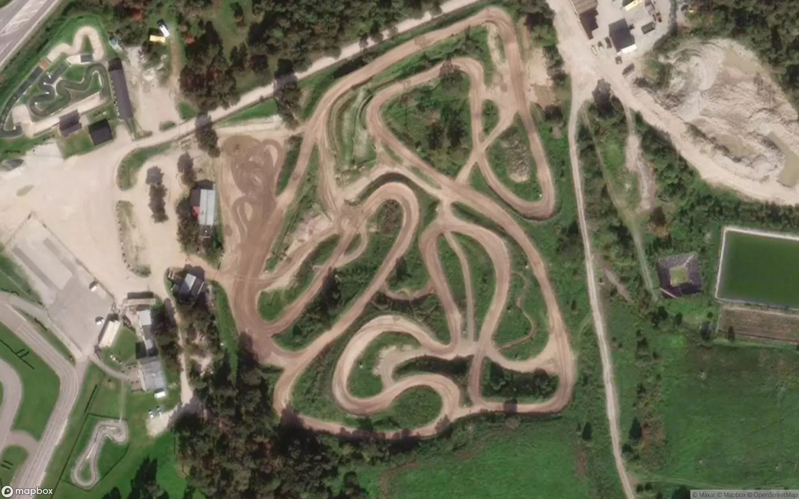 Motocross track GMF (old landfill) Motocross Strecke