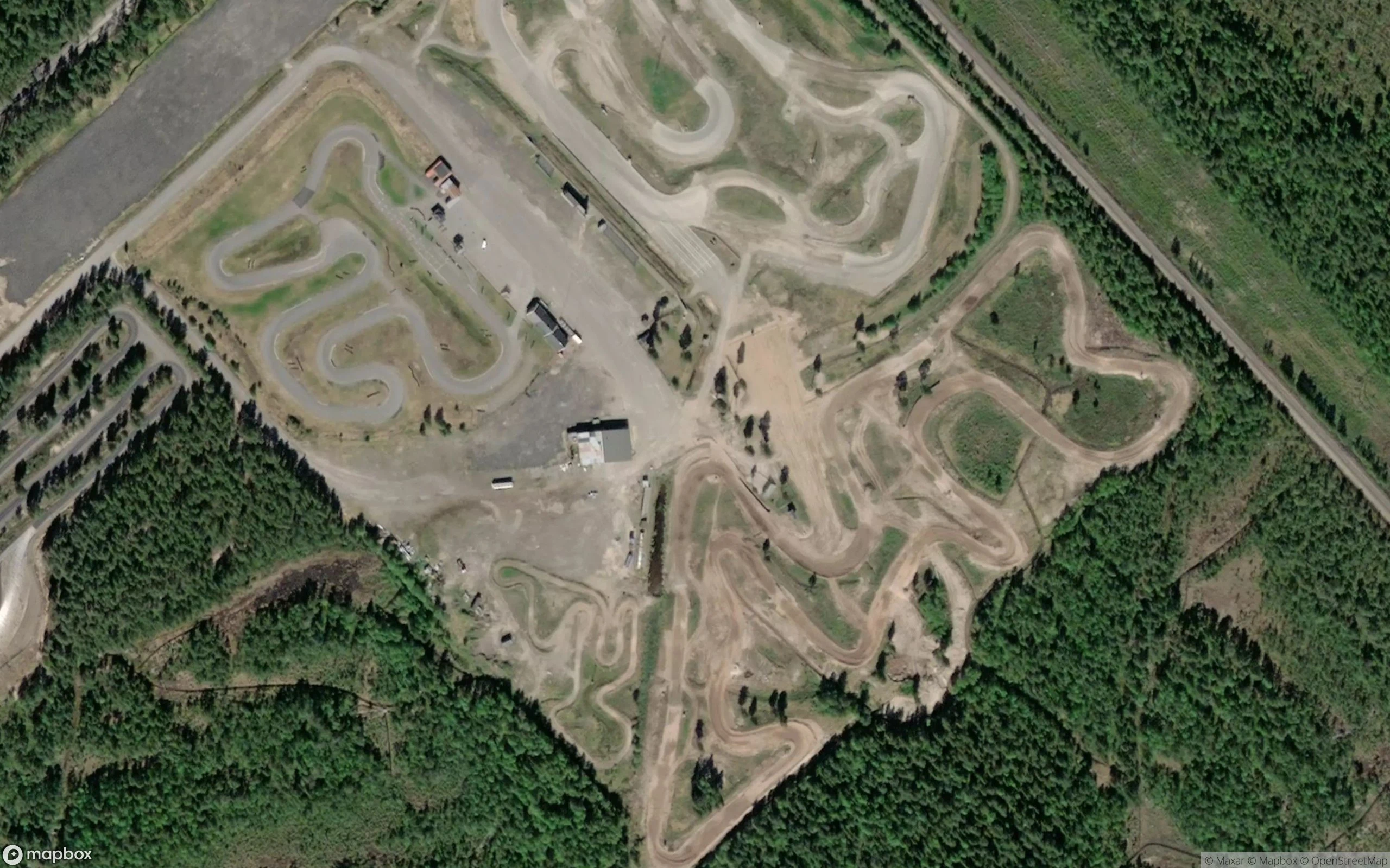 Piteå Motocrossbana Motocross Strecke