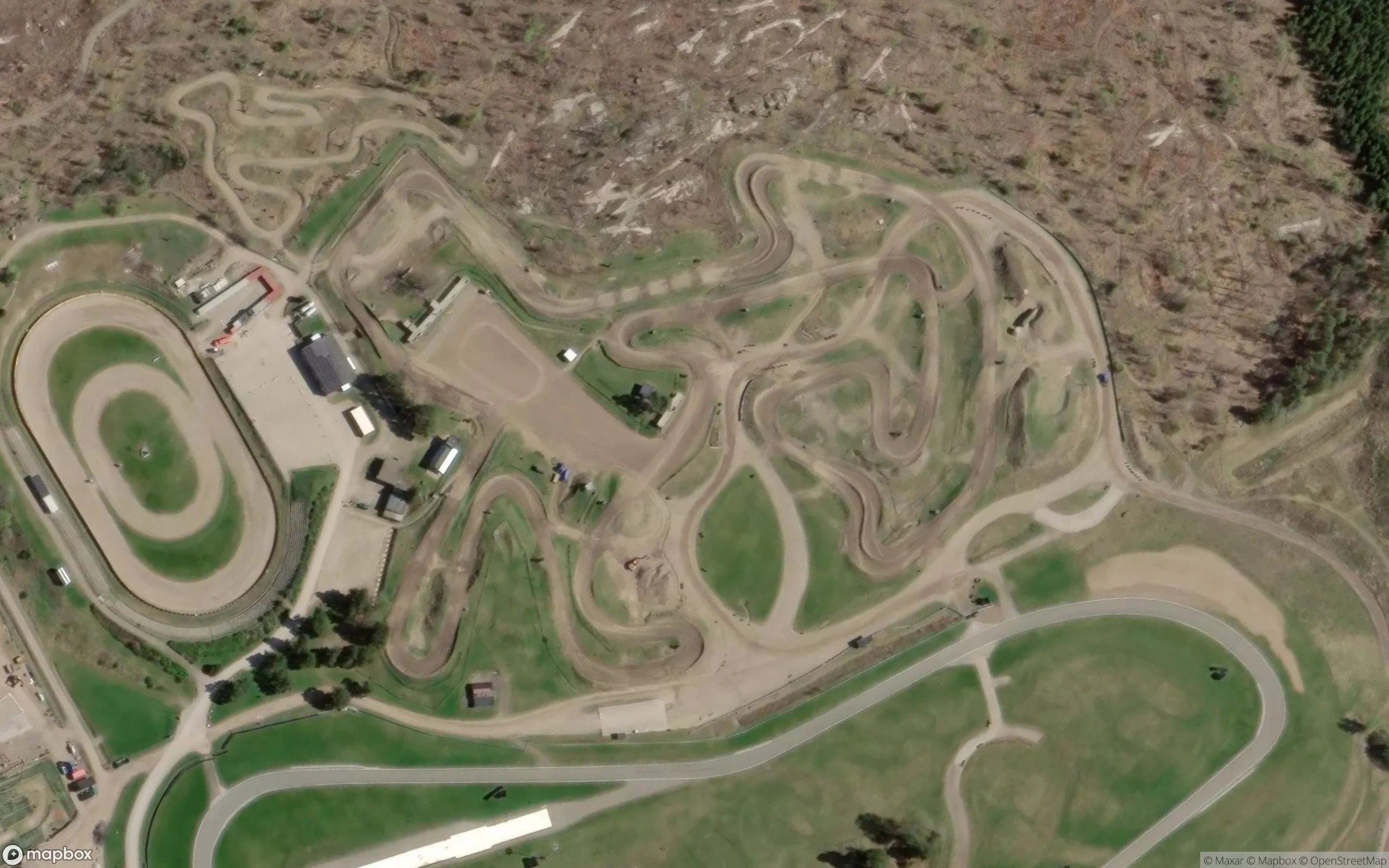 Linköpings motocrossbana LMS Motocross Strecke