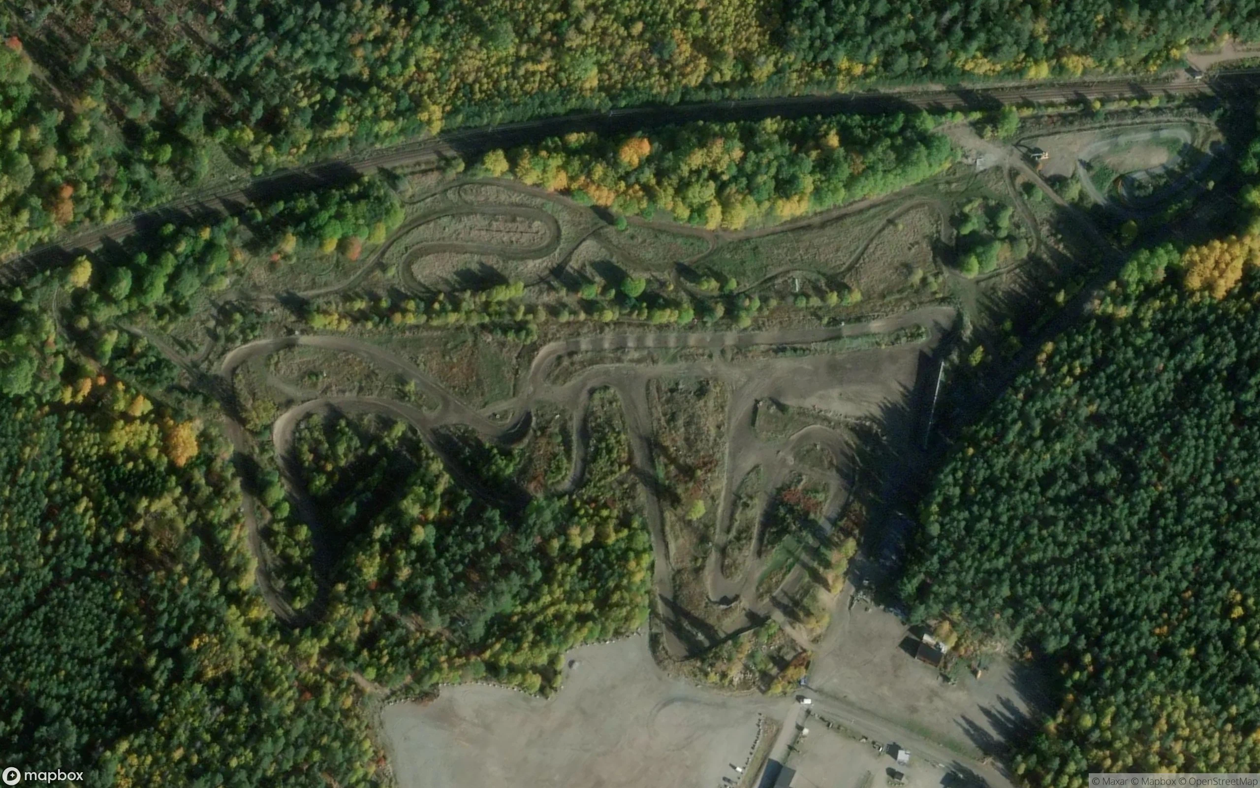 Gröndals Motorstadion Motocross Strecke