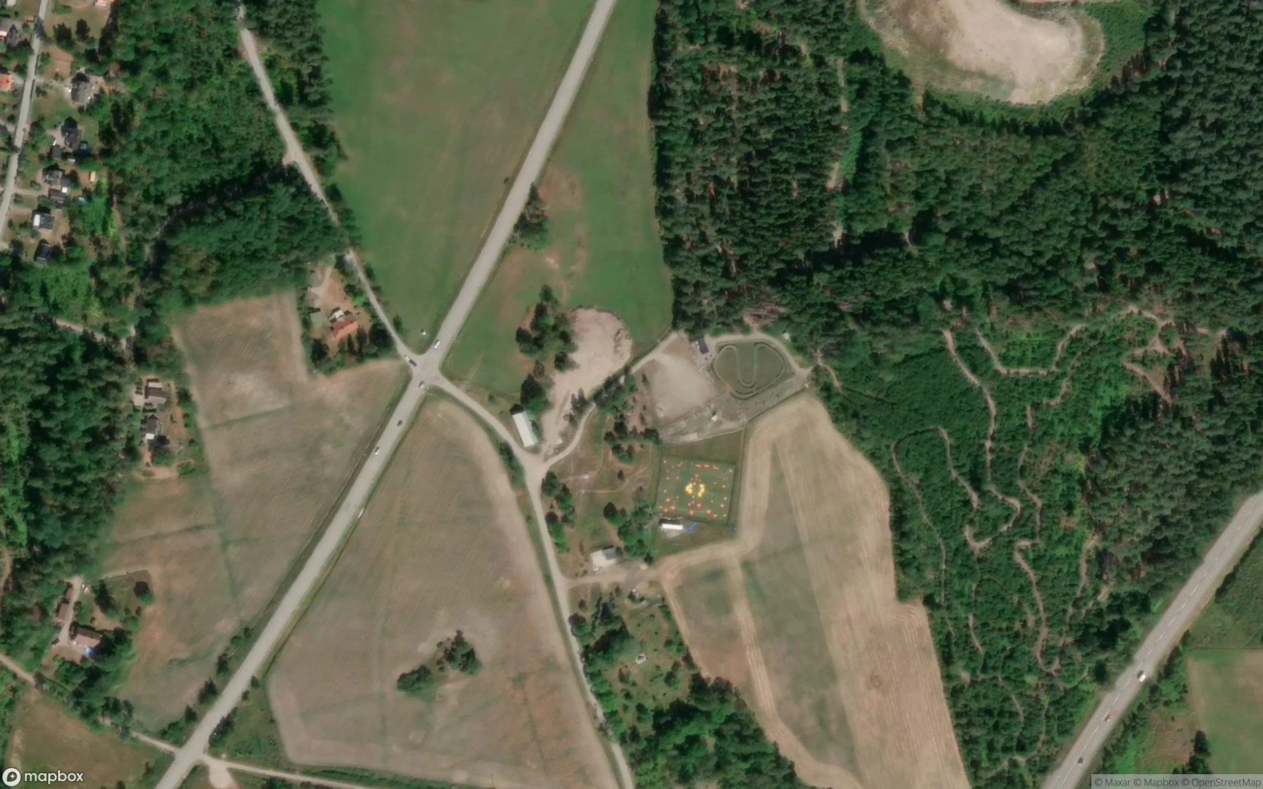 Mariestads Enduro Motocross Strecke