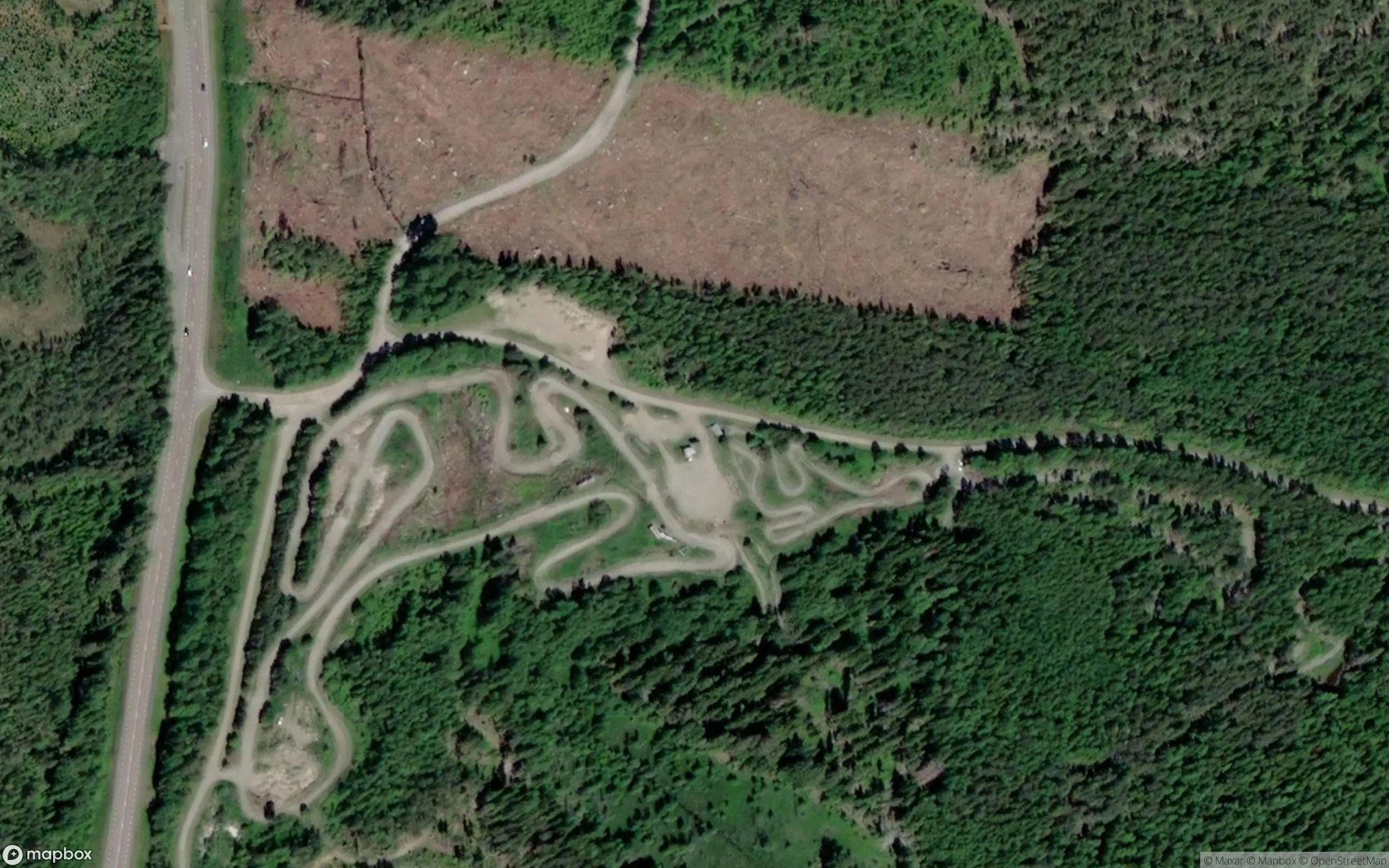 HMCK-banan Endurobana Motocross Strecke