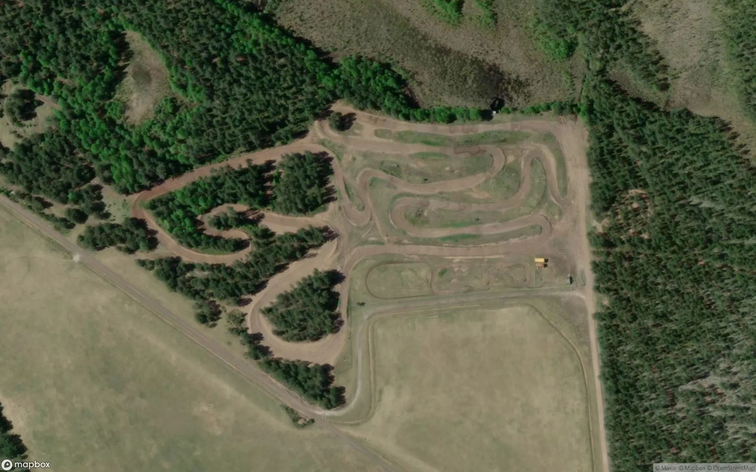 Orsa endurobana Motocross Strecke