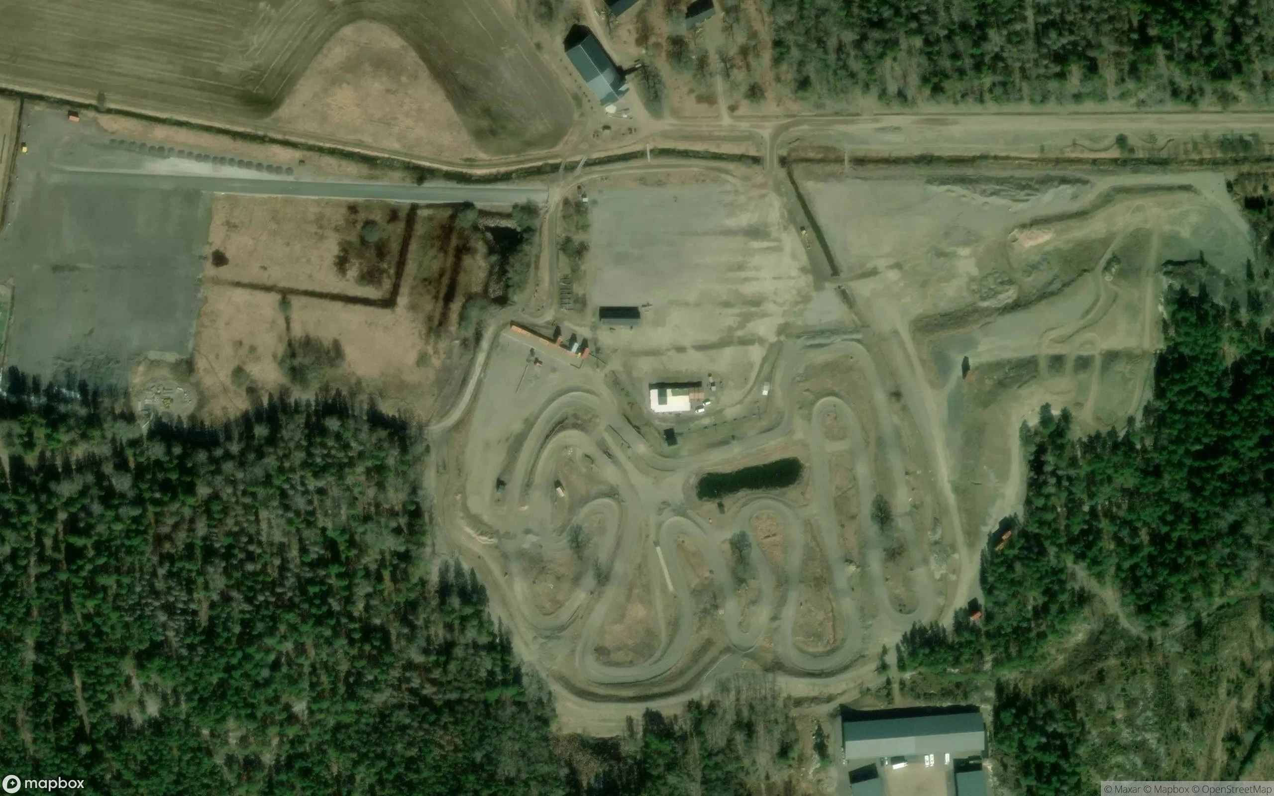 Rörken motocross och enduro Motocross Strecke