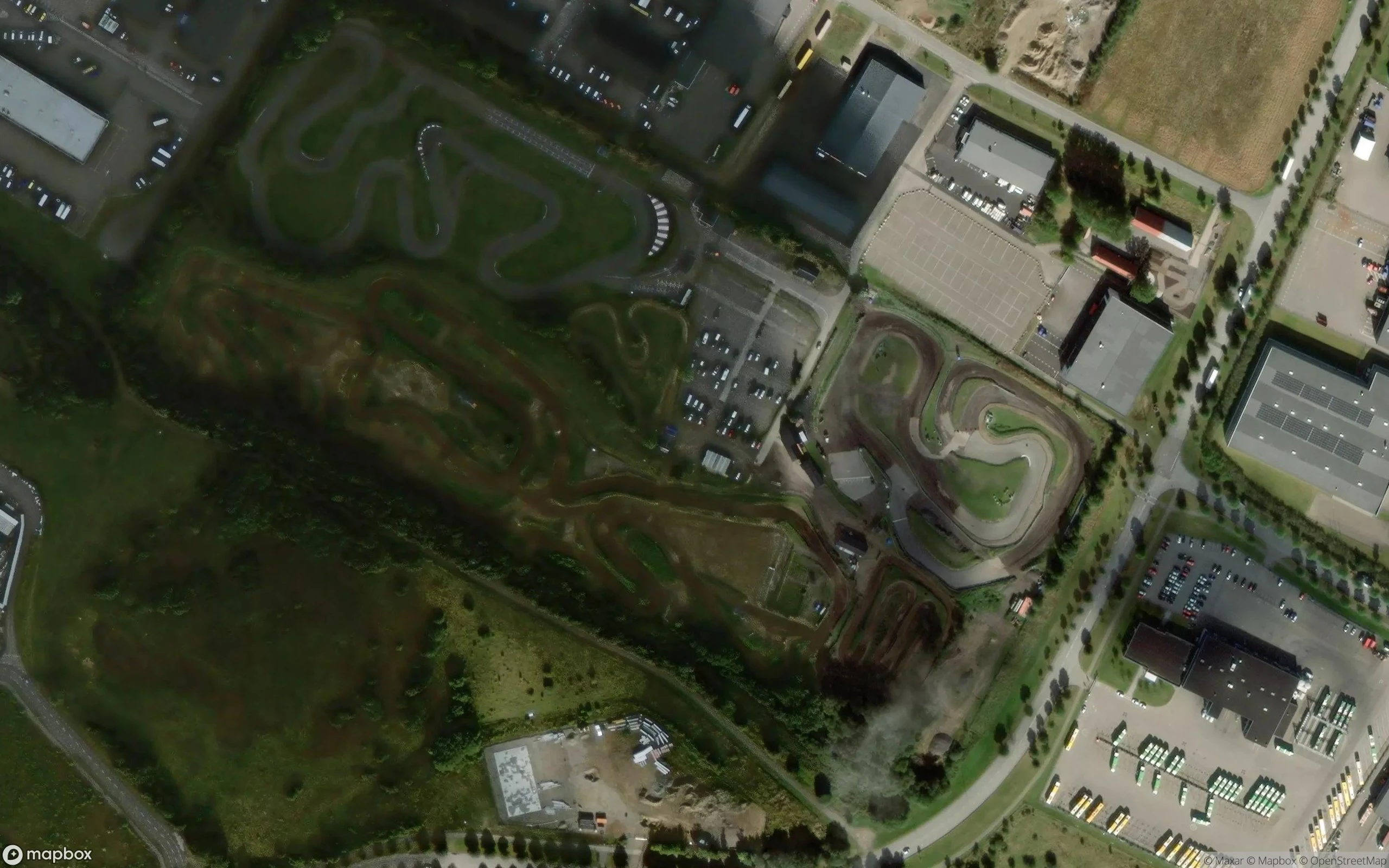 Väla Motorbana Motocross Strecke