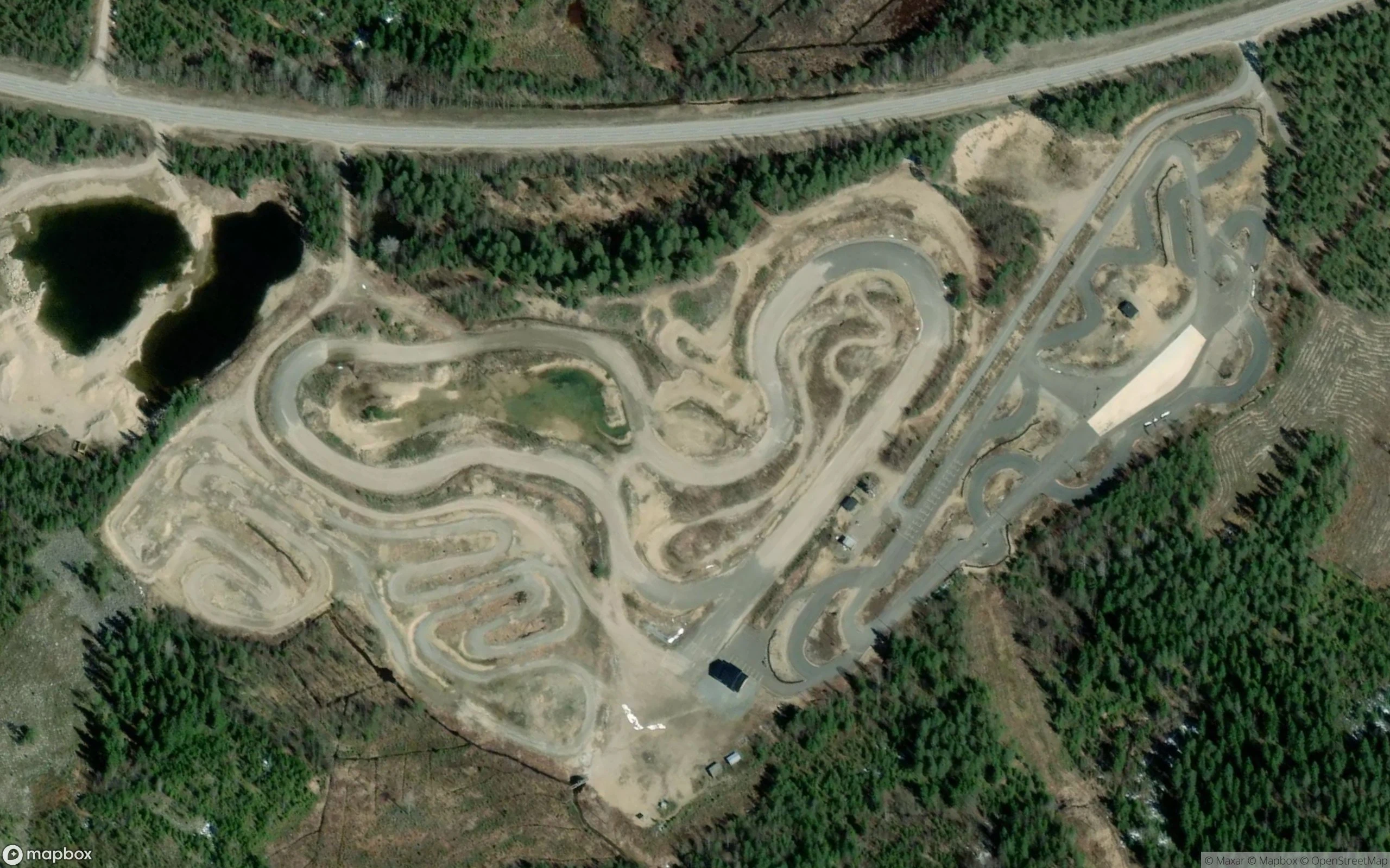 Nurmeksen motocross-rata Motocross Strecke