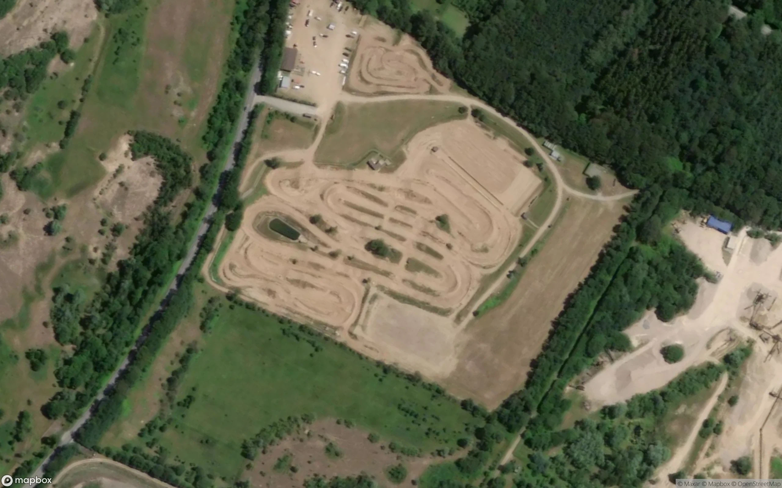 MCE Tensfeld e.V. Motocross Strecke