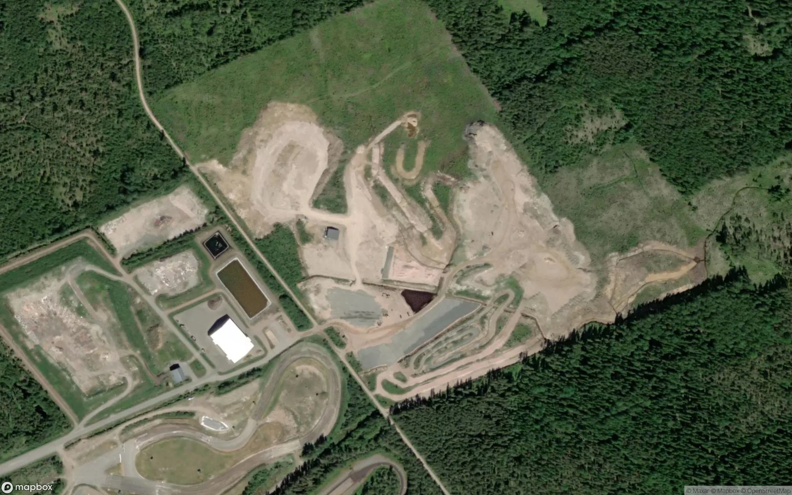 Porin Moottorikerho Motocross Strecke